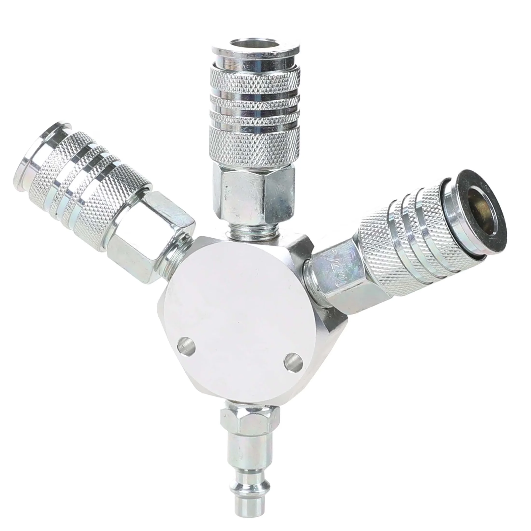 Air Tools Compressor Classic with Lightweight, Weight: 0.76lbs, 1/4" Coupler& Plug - Silver Steel, Aluminum Model A04830