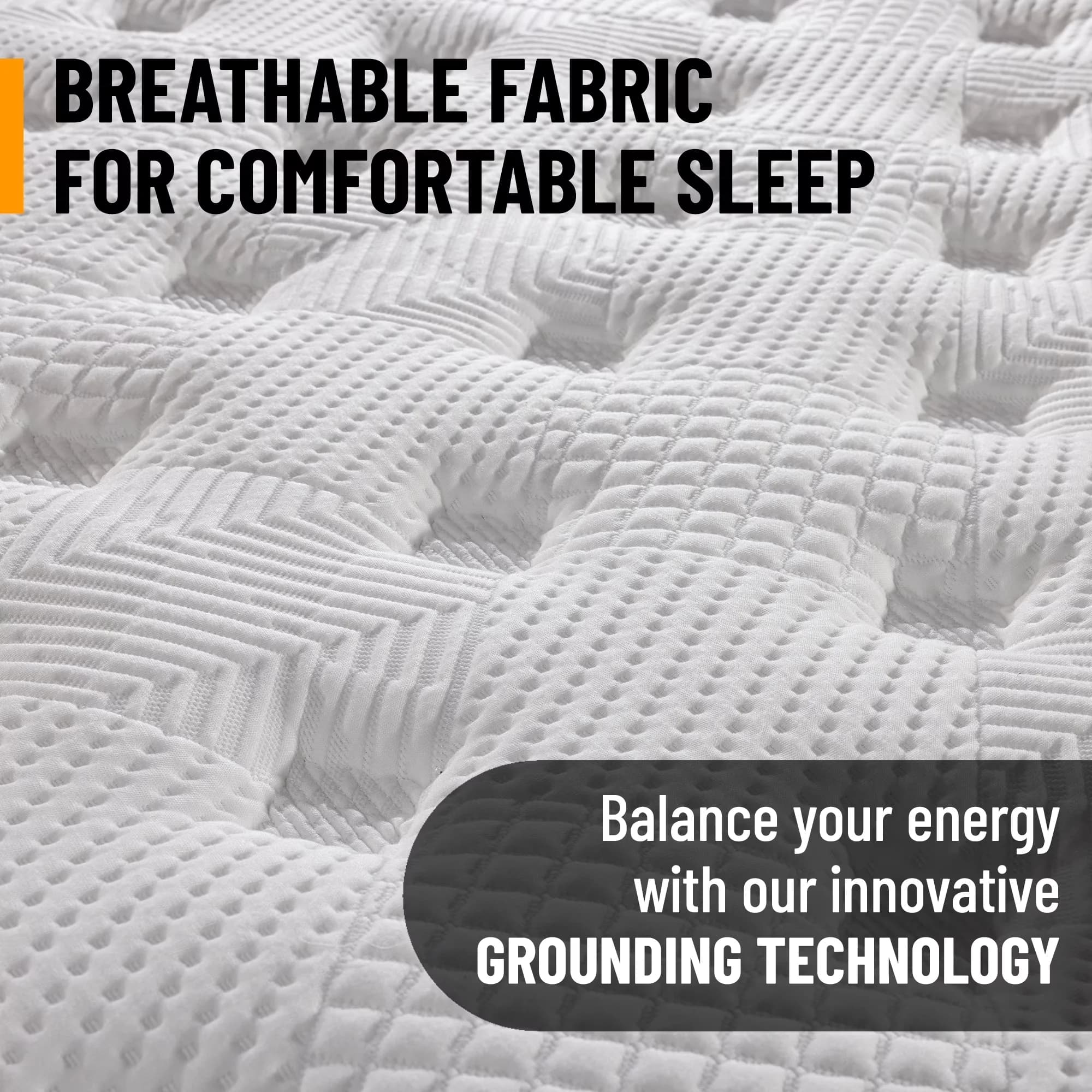 Mattresses Accessory Efficient with Stain Resistant, Breathable Construction - Foam Model 9FFCCD
