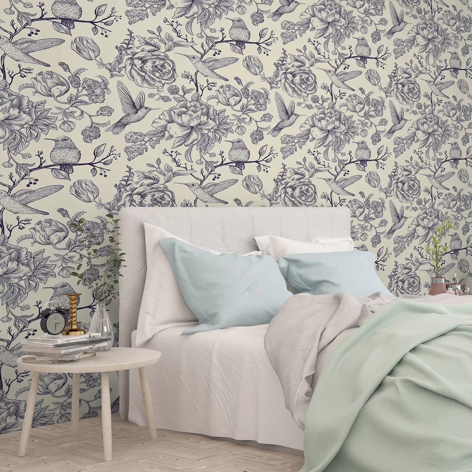 Durable Wallpaper Wall Decals Wall Covering with Waterproof, Washable, Durable - Vinyl Purple Model 756291