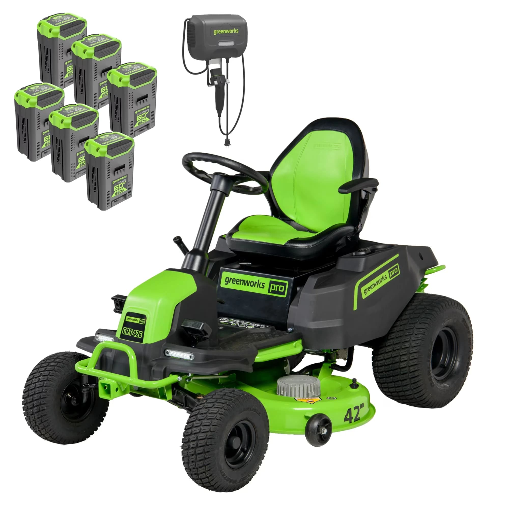 Riding Lawn Mower Versatile with Battery, 60V, 60V 42" Cordless Battery CrossoverT - Model 128C69