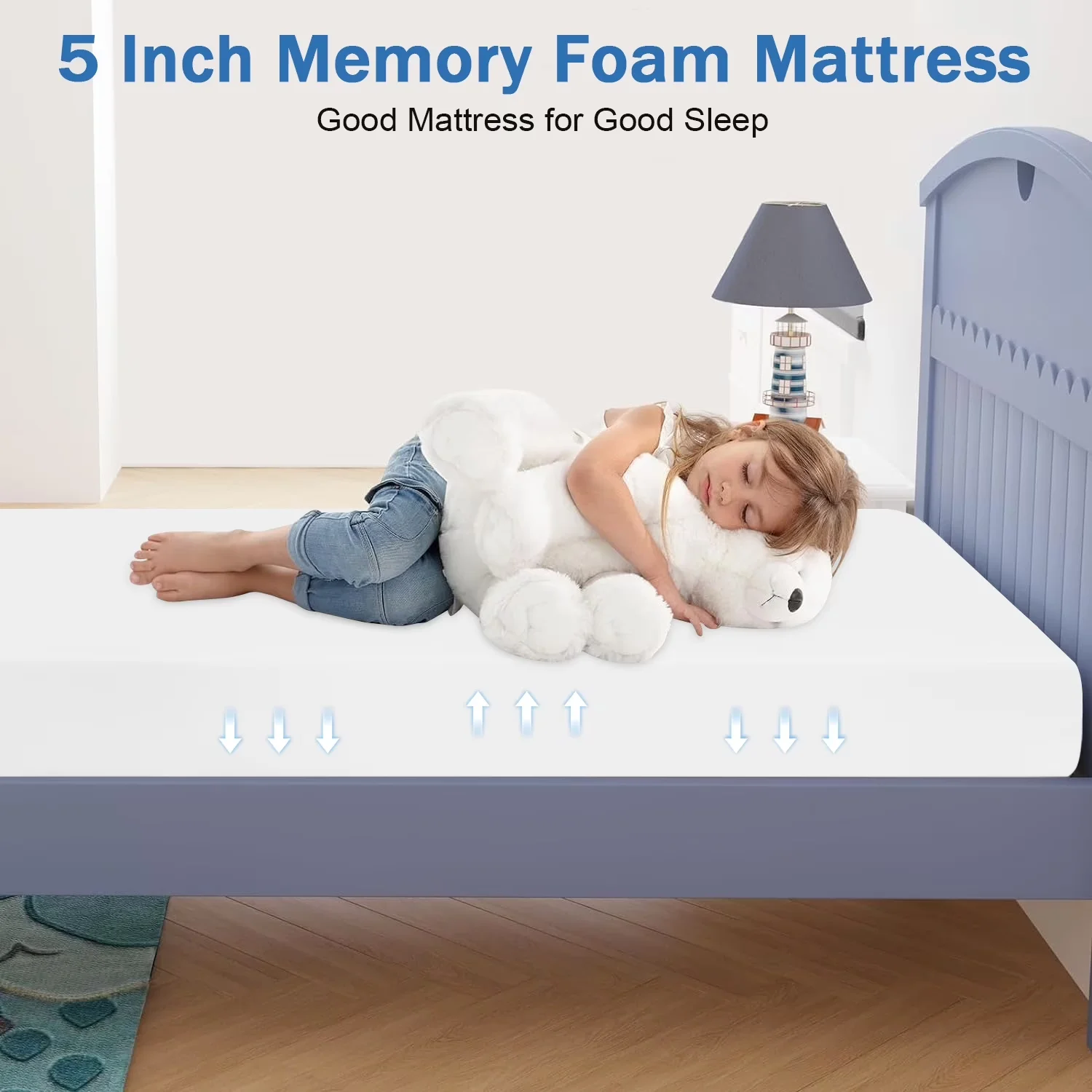 Mattresses Accessory Stylish with Cool and breathable, Suitable for various bed frames - Memory Foam Model FD86AC