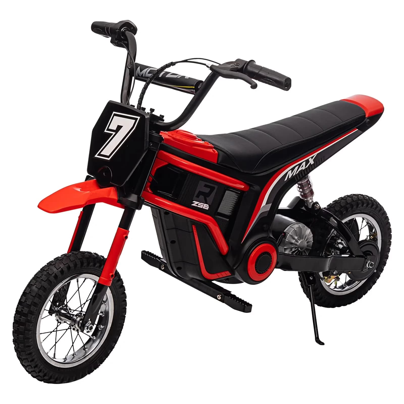 Scooter Efficient with 350W, 24V, 350W Electric Motorcycle-Up to 14.29MPH - Red 7 Model 31488C
