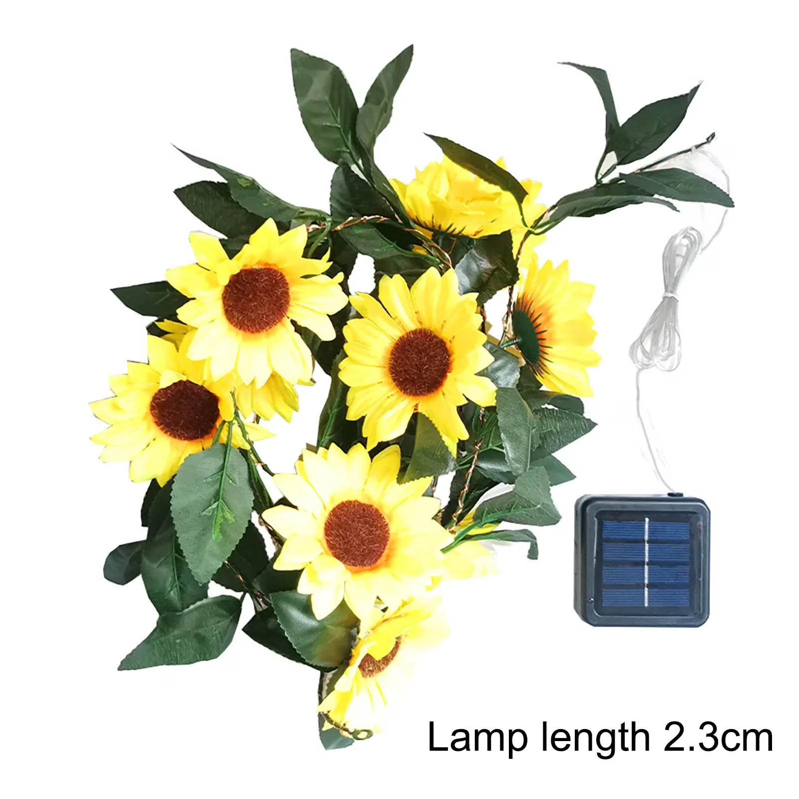 Led Lighting Stylish with LED, Solar, Outdoor Garden Party Decor - Yellow for Patio Model 93A64D