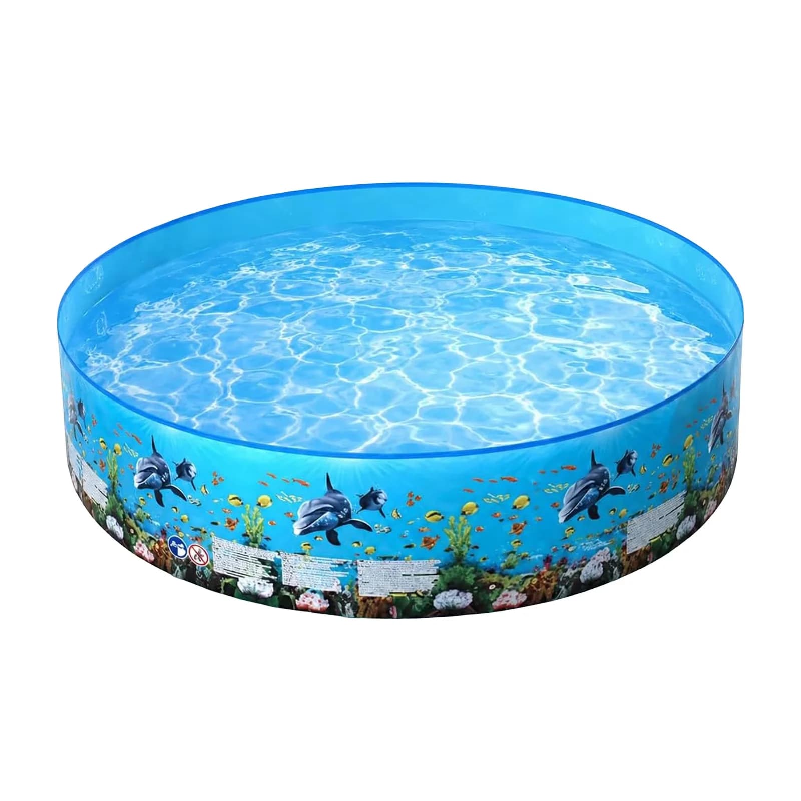 Modern Inflatable Pool with Foldable Round Swimming - Universal Fit Model 185CB0