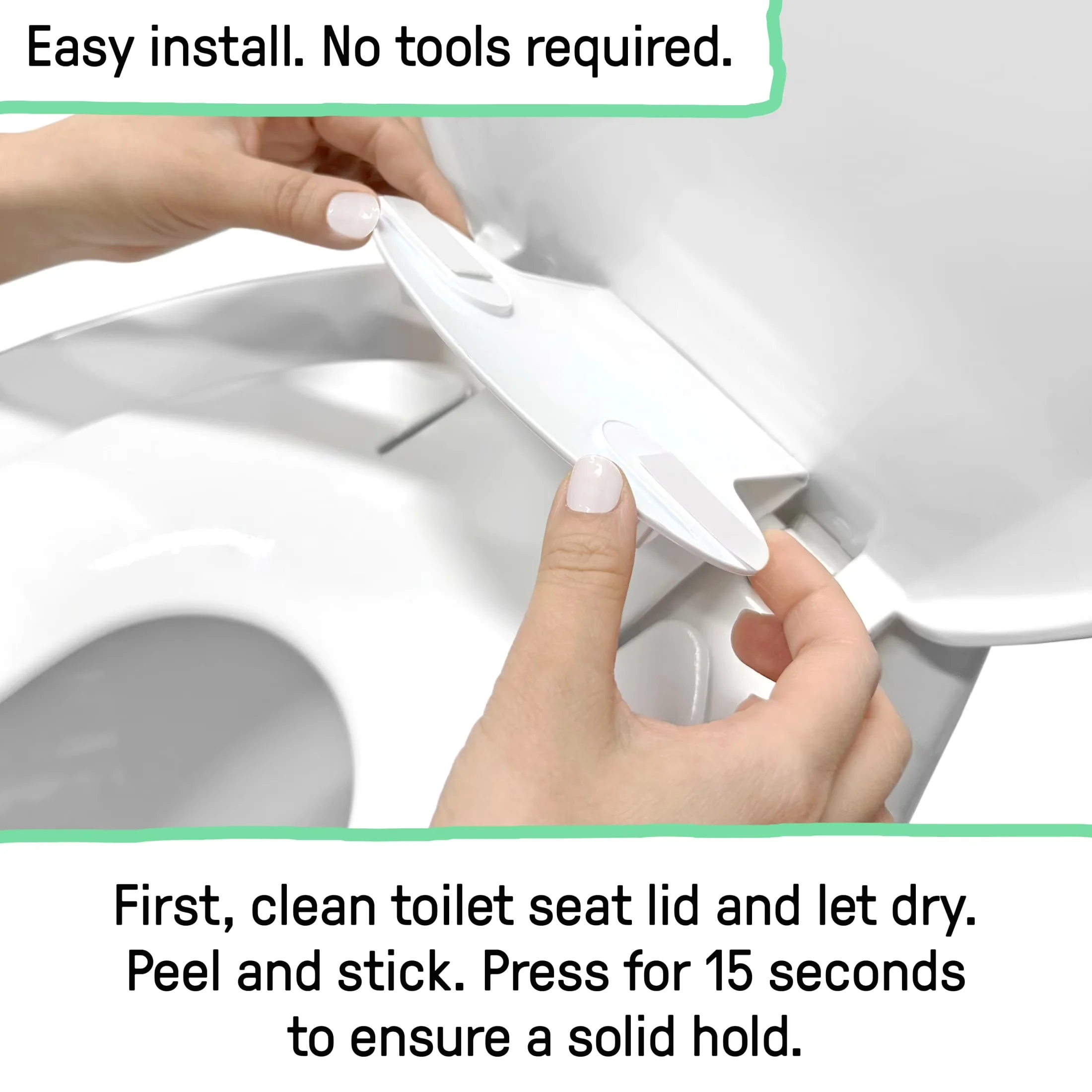 Essential Bathroom Renovation with Flip & Sit Potty Seat - Plastic - Residential Grade Model C727D4