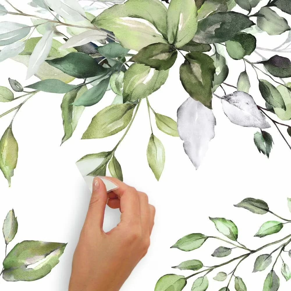 Wallpaper Wall Decals Wall Covering Durable with Reusable - Vinyl White Model 1FE41D