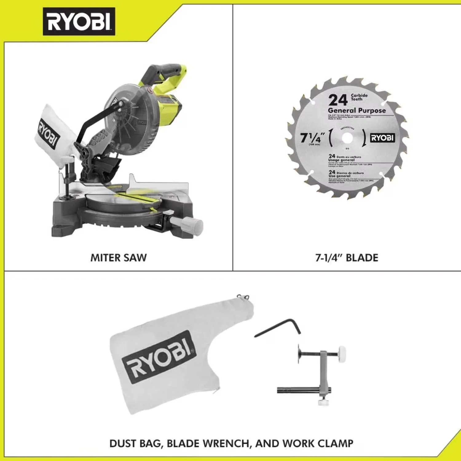 Durable Power Saw with Lightweight, Blade Material: High Speed Steel, 5100 RPM - Model 662726