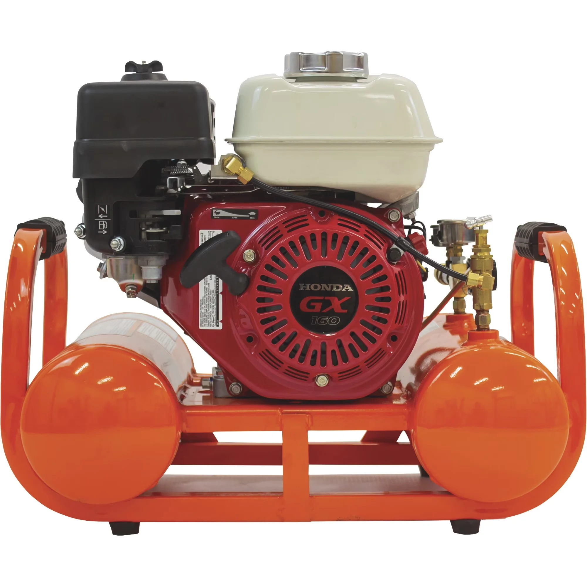 Innovative Pro Tool with Twin 2-Gallon Tanks, Honda GX160 OHV Engine, 155 Max. PSI - Model 4ED46D