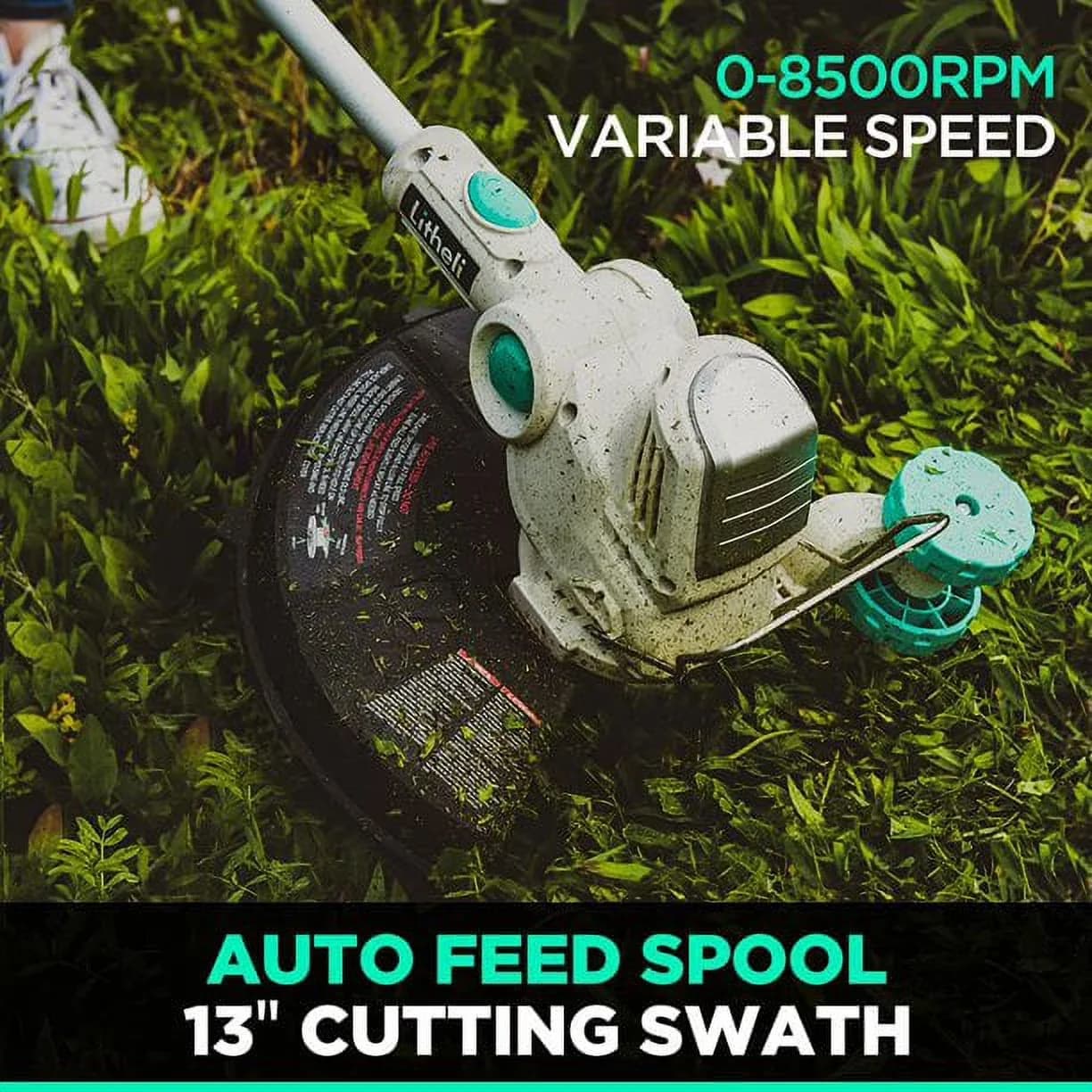 String Trimmer Modern with Battery, 40V, 40V 13" Cordless for Multiple Applications - Model CA7095
