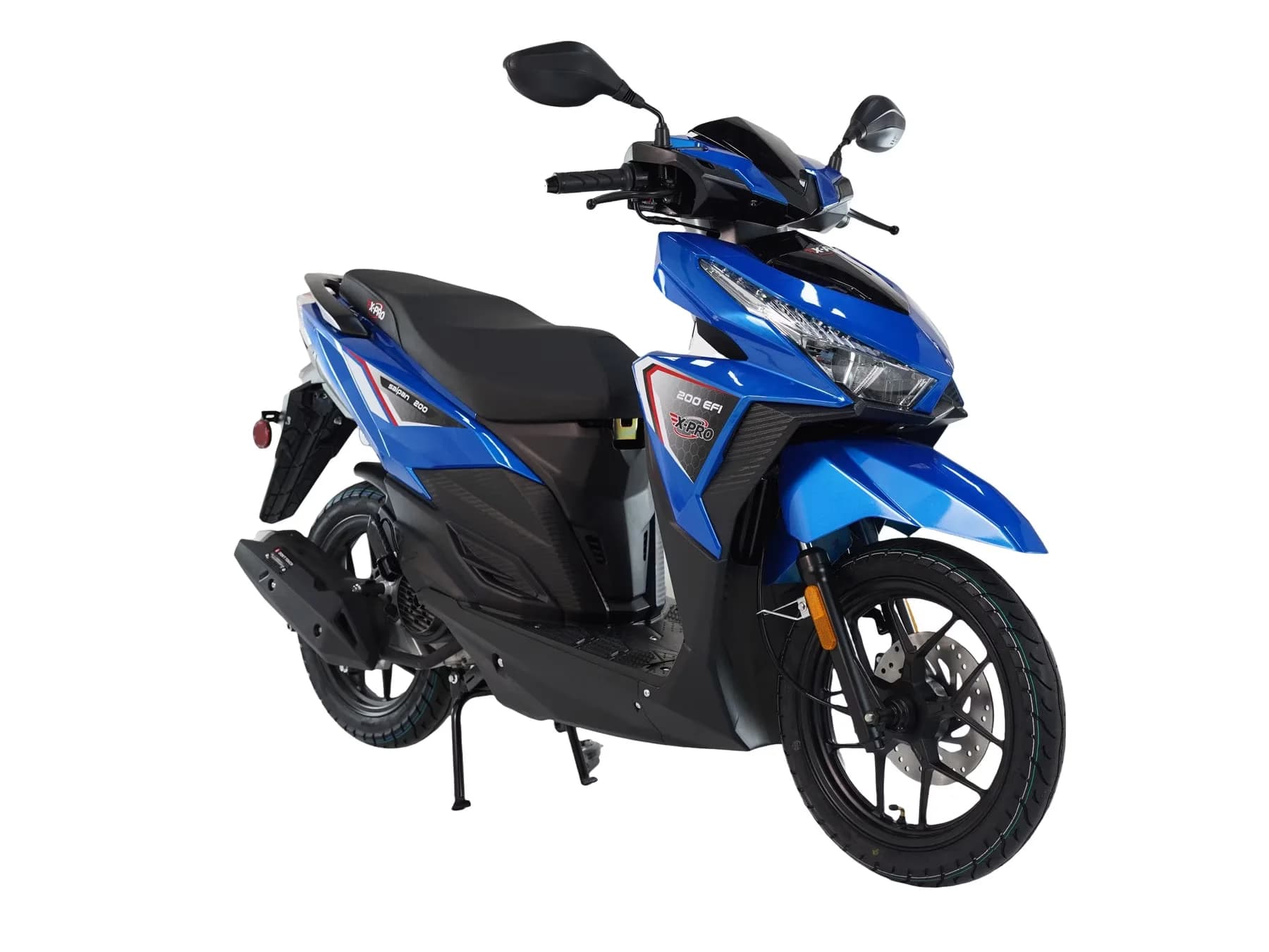 Scooter Quality with LED, Headlights, 14" Alloy Wheels - Blue Saipan - Residential Grade Model 61EF0E