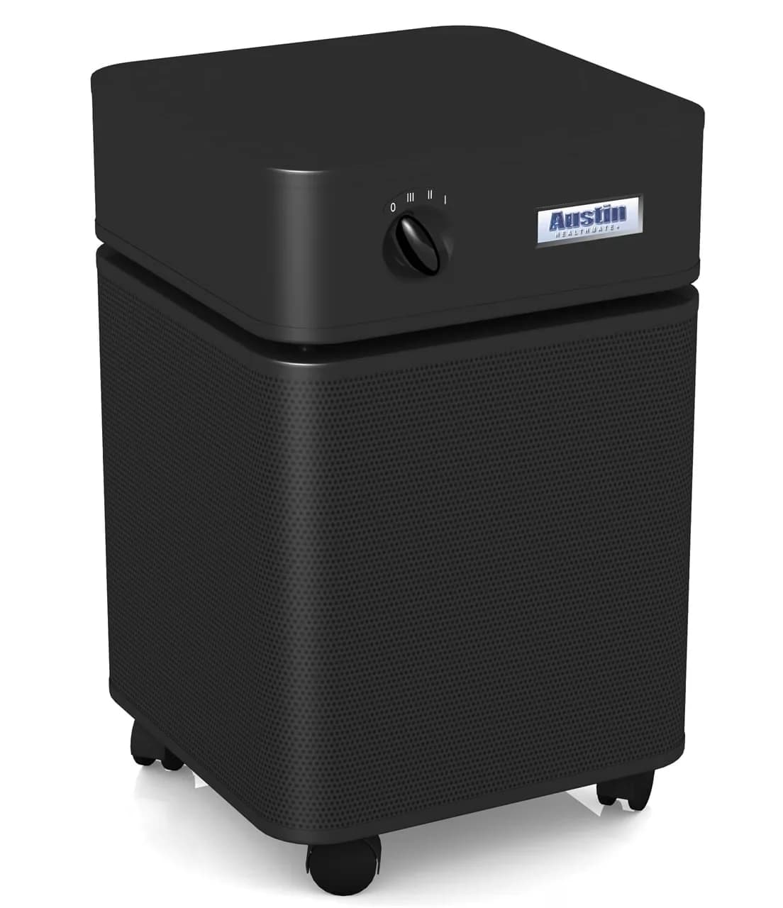 Quality Air Purifier with Variable Speed, Filters both viruses and bacteria, Features a 3-speed control switch - Black Model 08FB8F