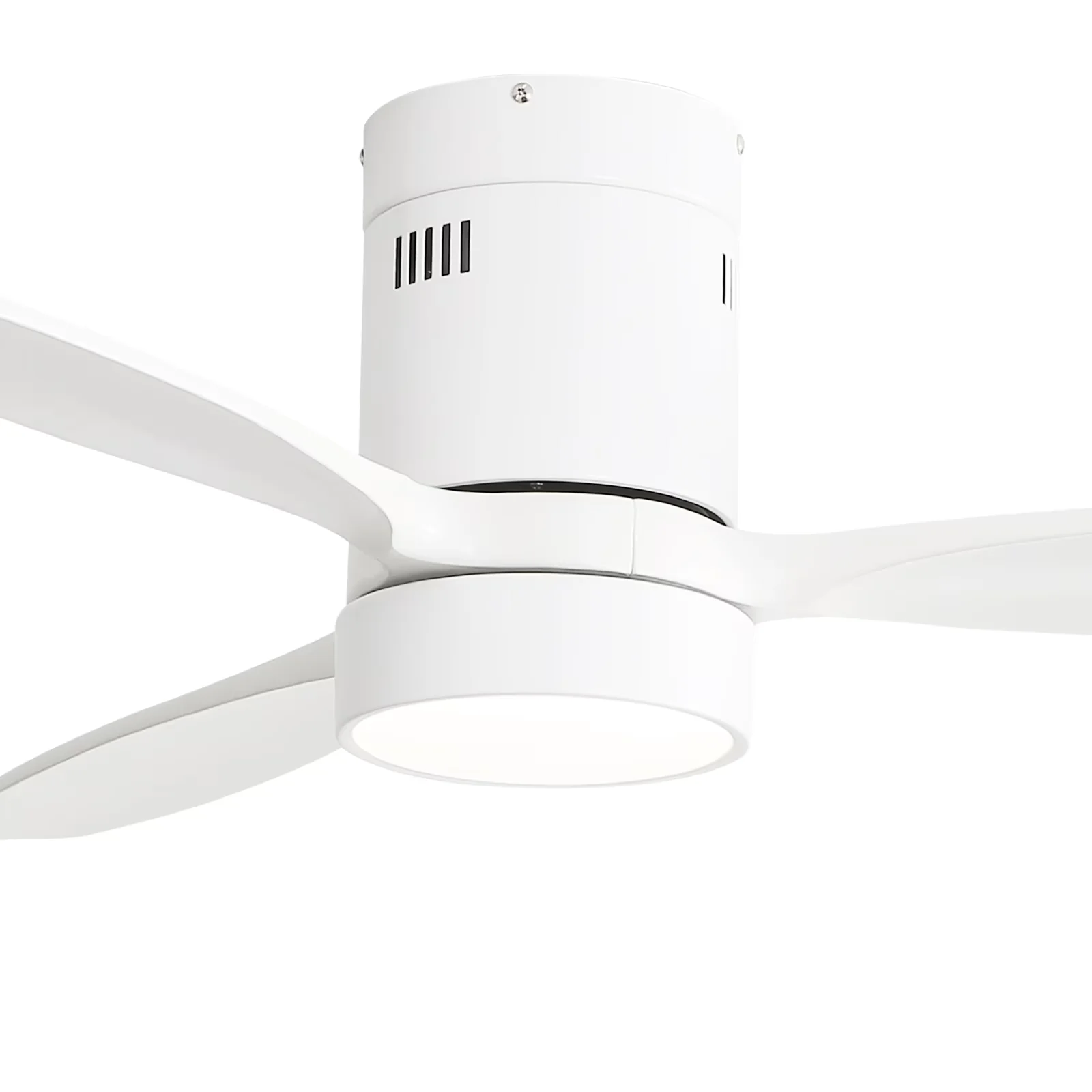 Compact Ceiling Fan with LED, Eco Friendly - 52 Inch - Built to Last Model F0BB08