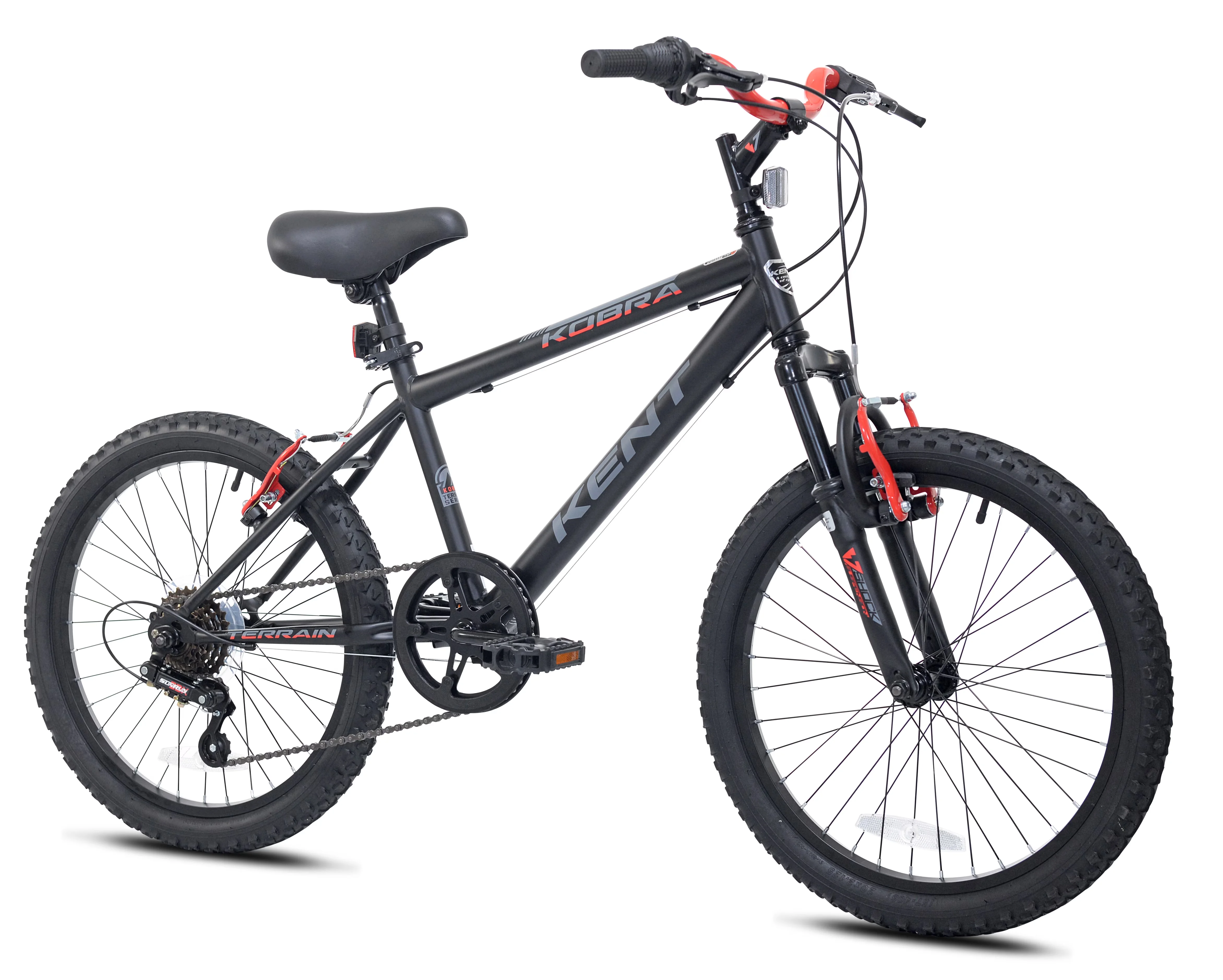 Modern Kids Bike with Adjustable Handlebar Height, Adjustable Seat Height - Black Model A4BB21
