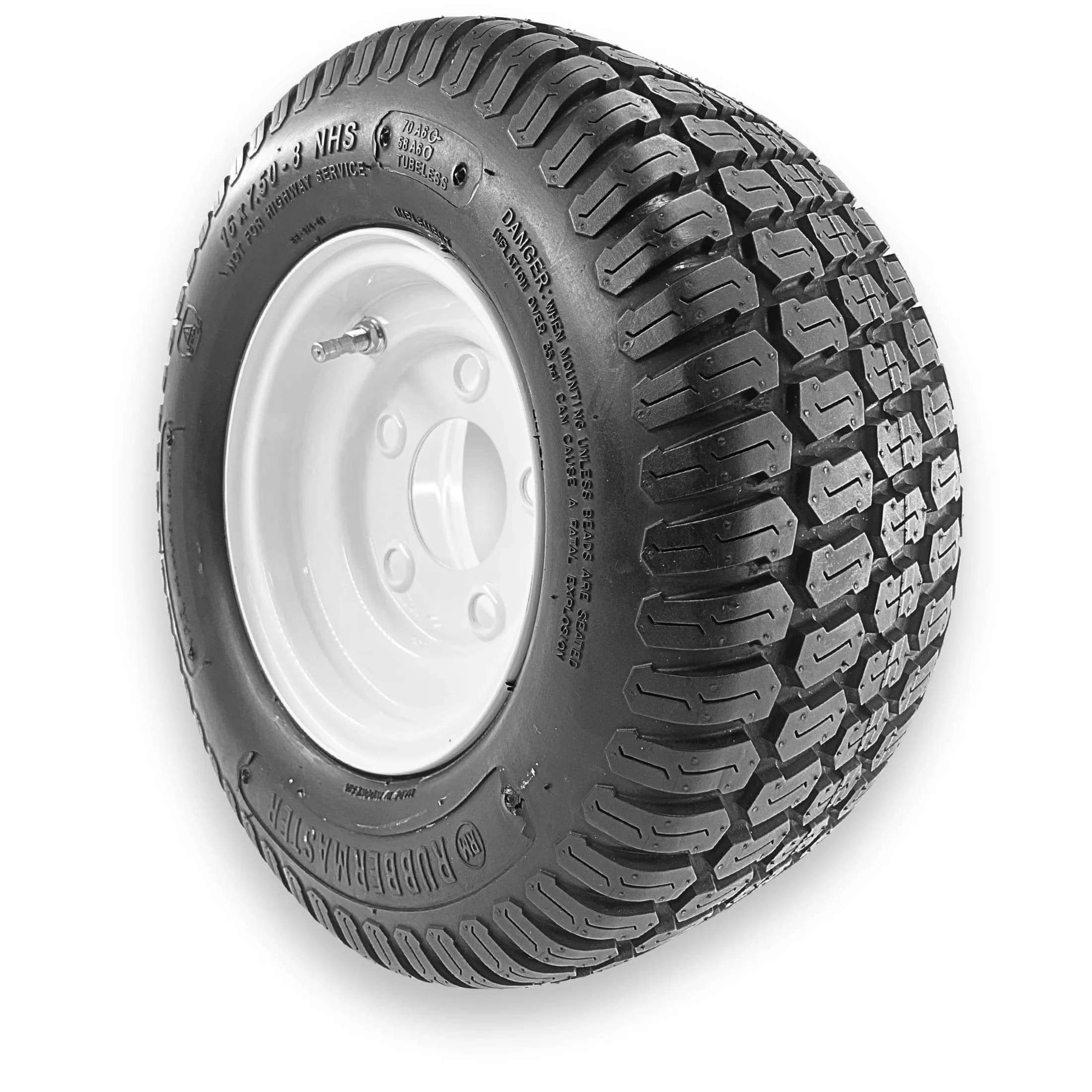 Innovative Motor Home And Rv Tire with Heavy-Duty, 16x7.50-8 4 Ply S-Turf 5 on 4.5 Stamped - Model 62ED33