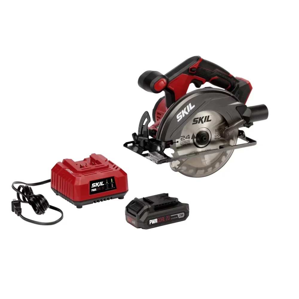 Power Saw Premium with Battery, 20V, Easy To Operate - Multicolor CR540602 Model 444C2F