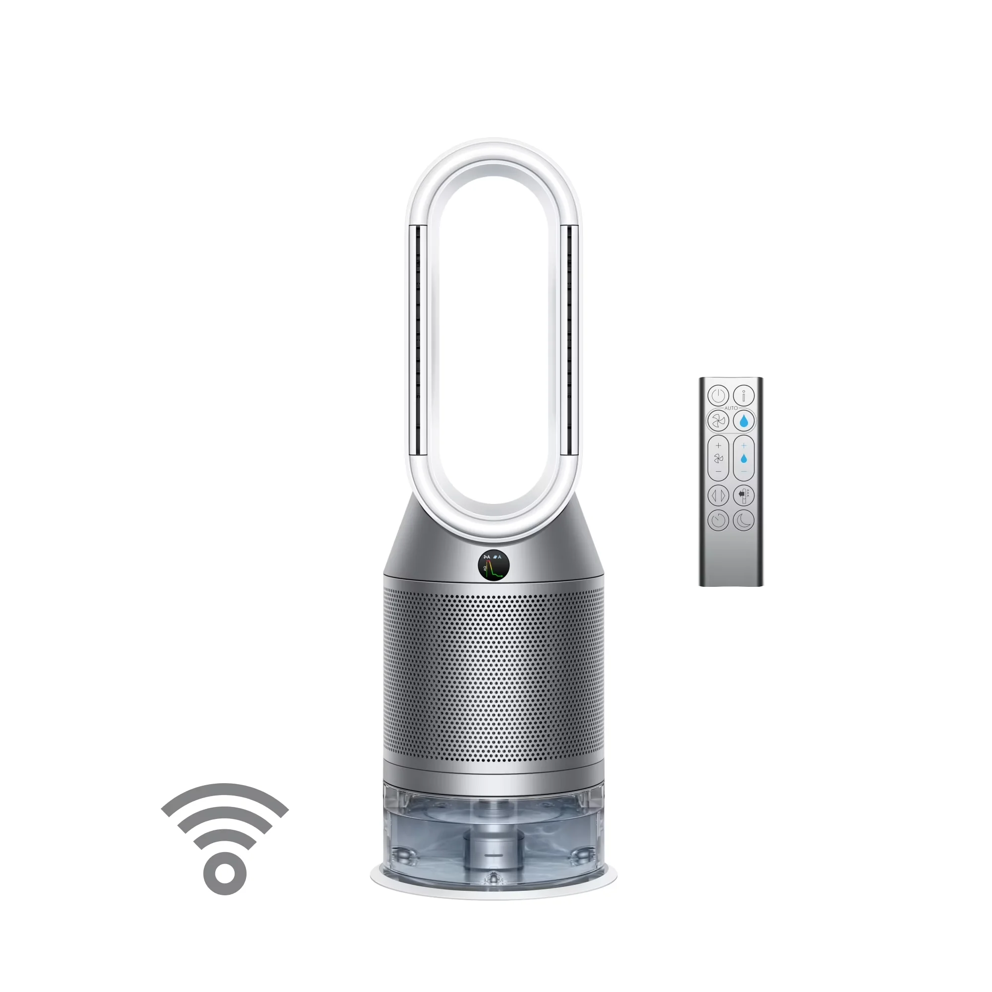 Humidifier Compact with Automatic Shut-Off, Smart Technology Capable, Variable Speed - Silver Model 1D4A21