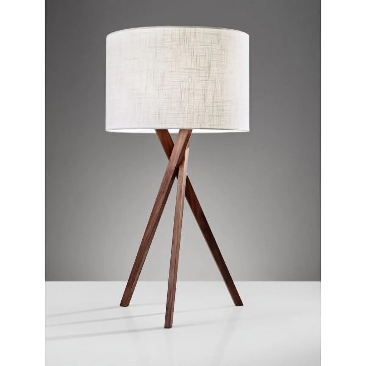 Stylish Lamp with Incandescent, Smart Compatible, Contemporary - Wood Multicolor Model 22A8B9