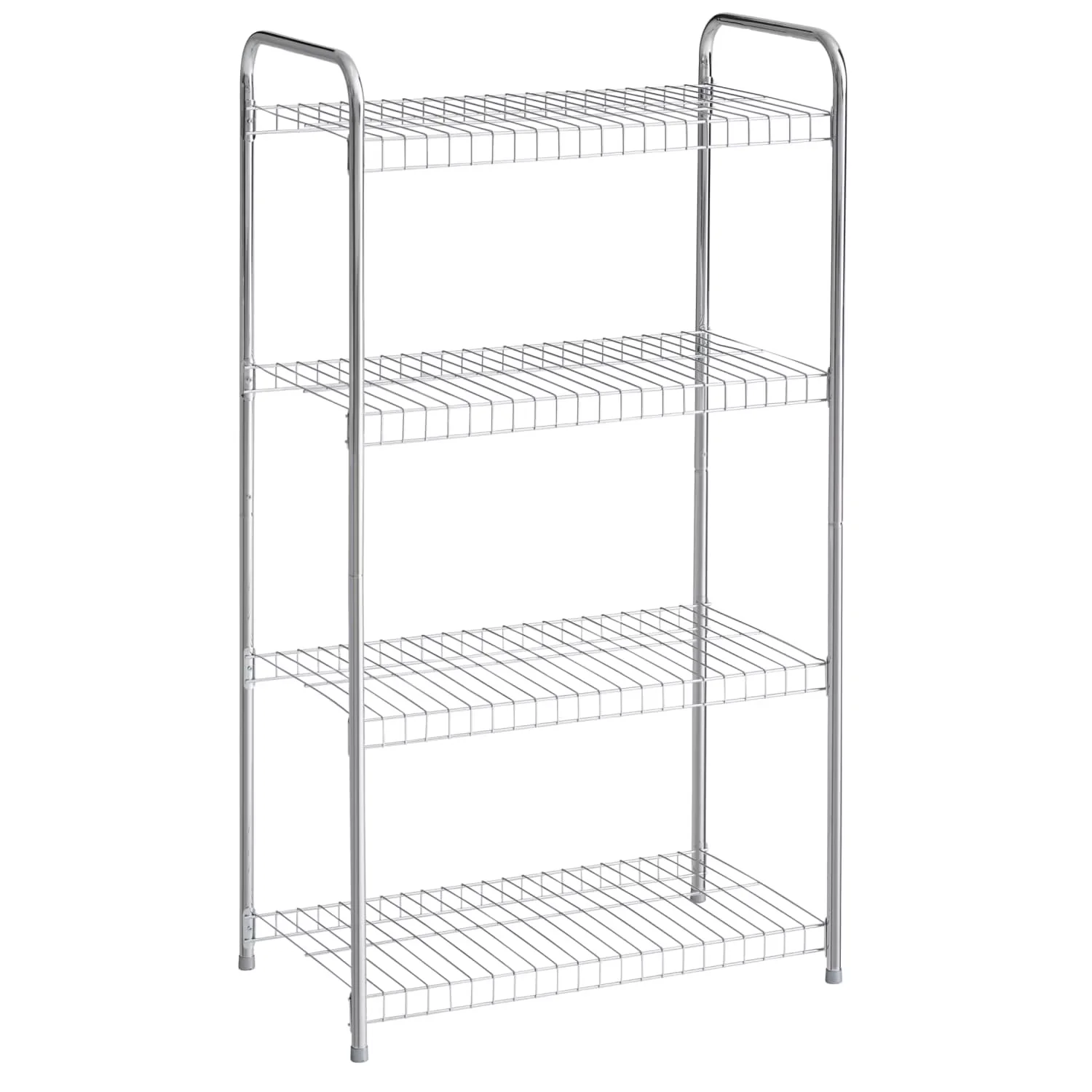 Stylish Garage Storage Supply with Contemporary, Wheeled - Metal Satin Nickel Model CE9D0A