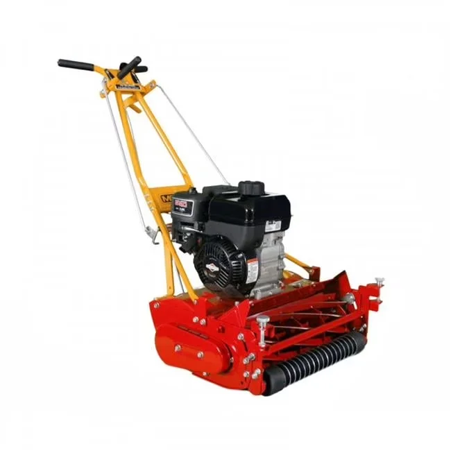Compact Push Mower with Adjustable, 10 Blade Reel, Cutting Range 1/8" to 1" - Multicolor Model 723607