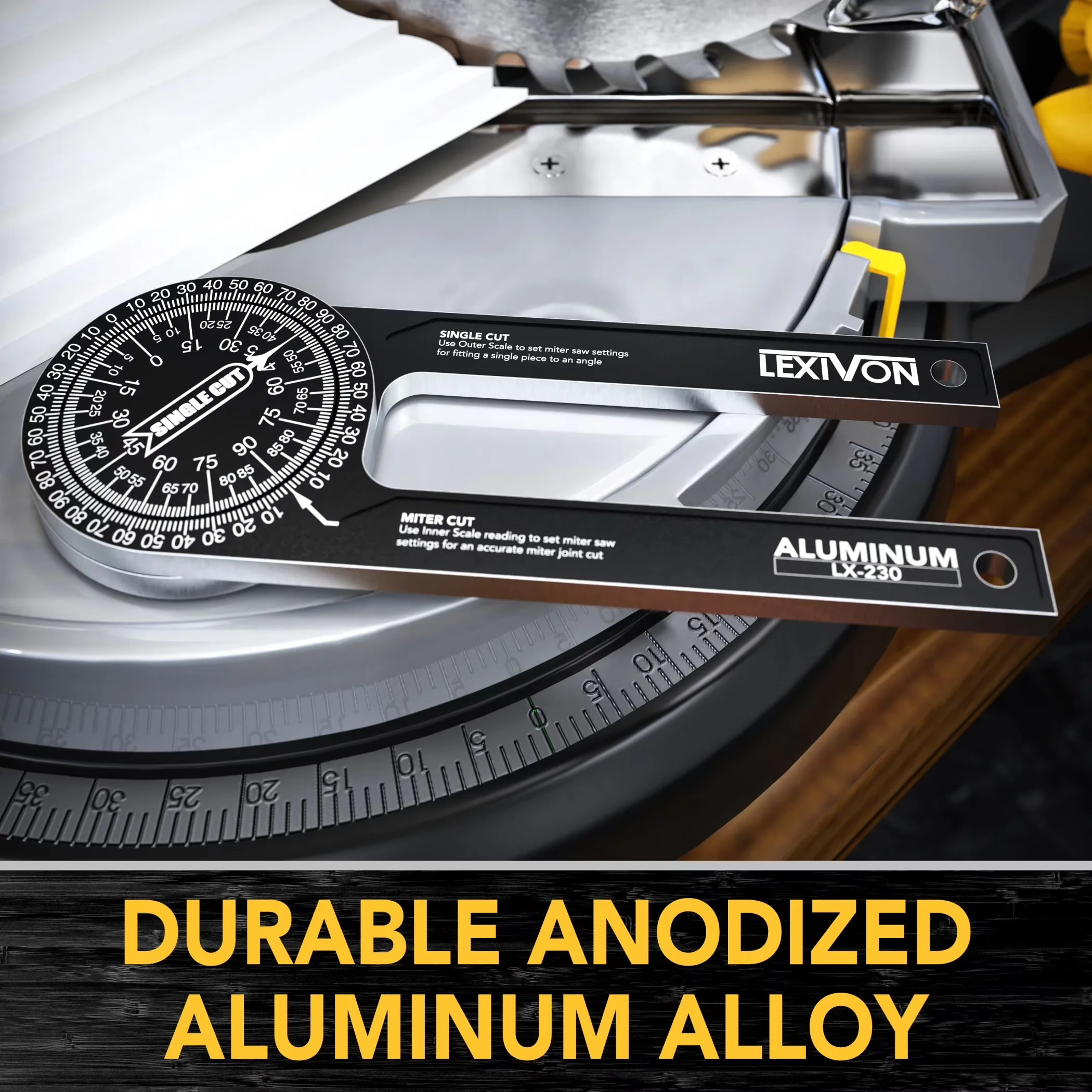 Professional Measuring Layout with Engraved - Aluminum - Easy to Use Model ADEDAB