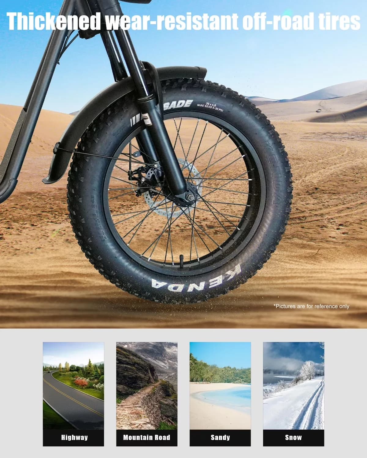 Electric Bike Versatile with Battery, 750W - Black - Ergonomic Design Model 9D9023
