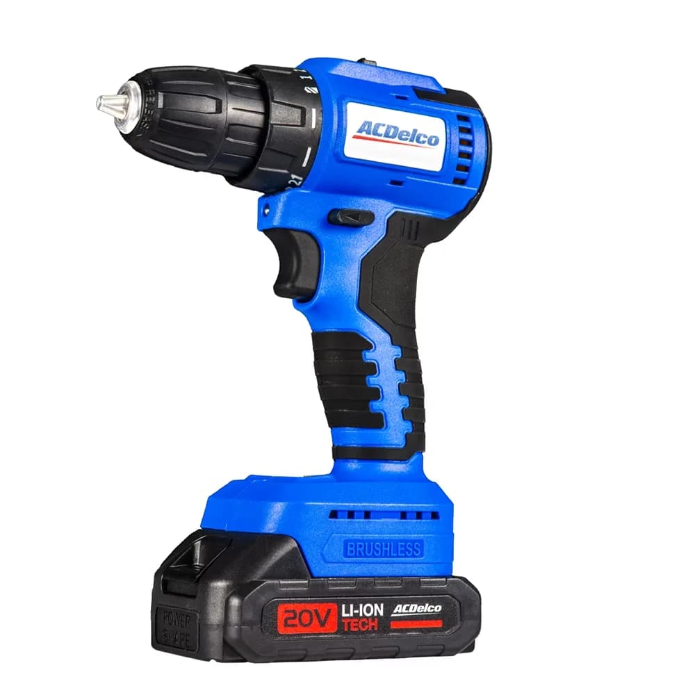 Compact Drills Driver with Battery, 20V, Battery Powered - ARD20137P - Low Maintenance Model BF9F59