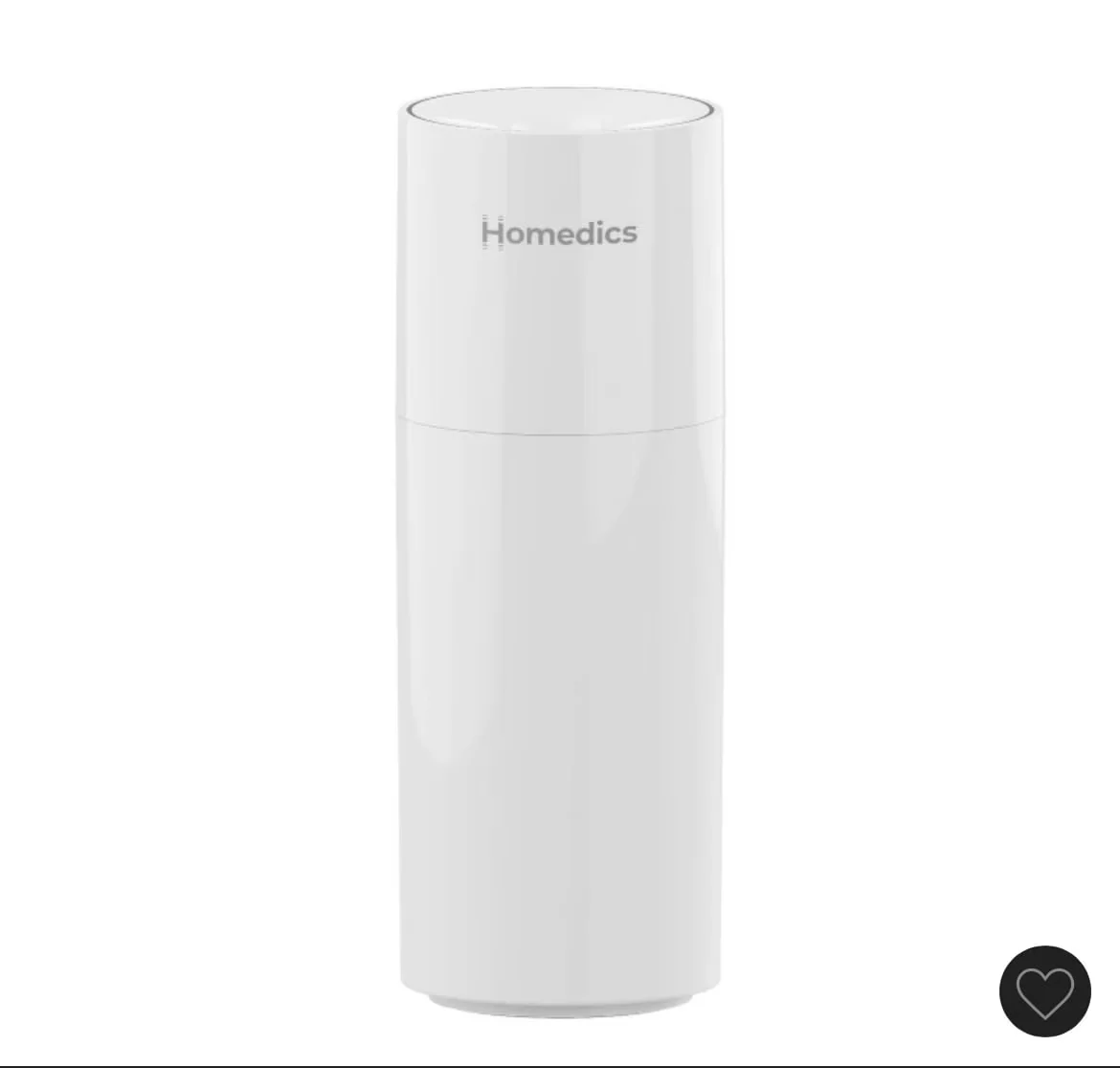 Modern Humidifier with Battery, Adjustable Humidistat, Variable Speed - White Model 956E0D