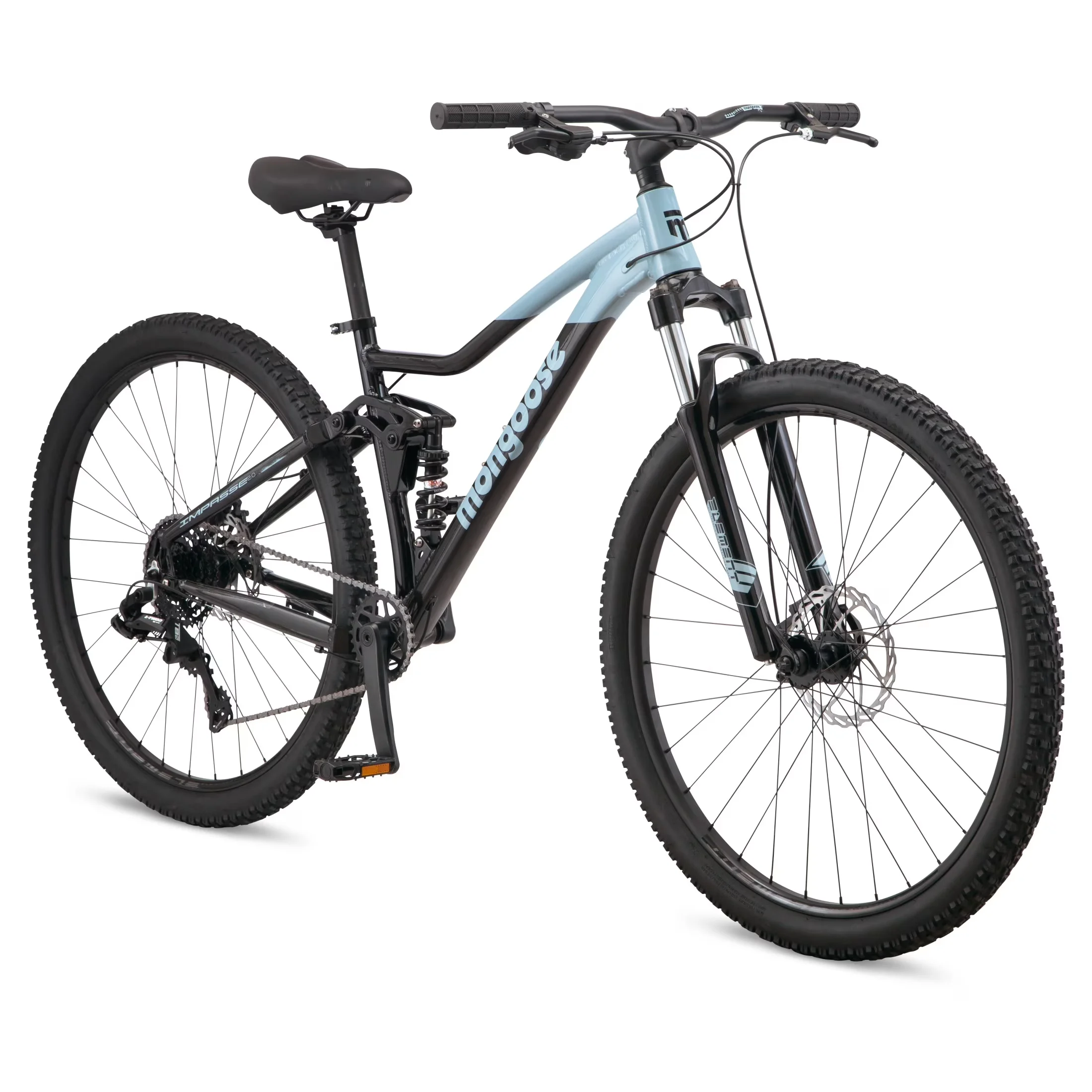 Mountain Bike Innovative with Adjustable Seat Height, Black/Blue - Black Model 560E4F