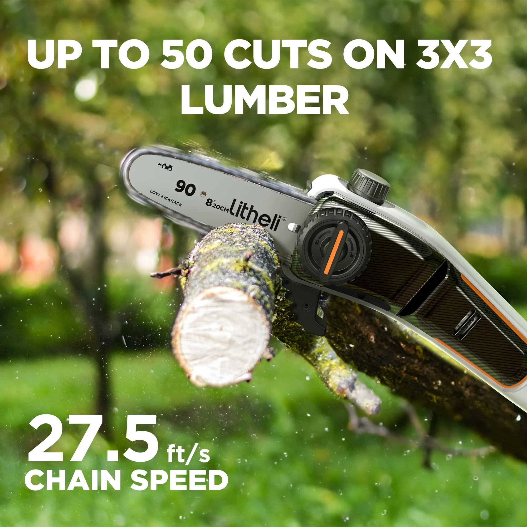 Durable Pole Saw with Battery, Telescoping, U20 - Reliable Performance Model 9CE08A