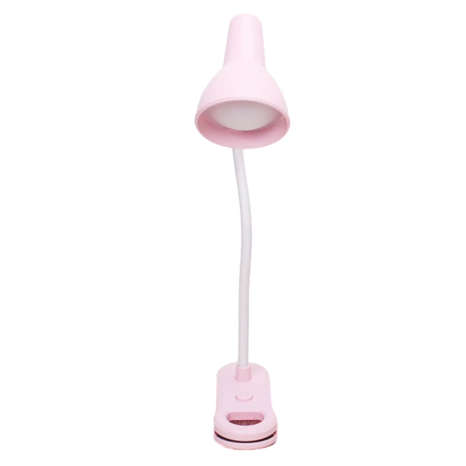 Modern Desk Lamp with LED, Dimmable, Clamp - White Abs for Office, Home Model BB19C2
