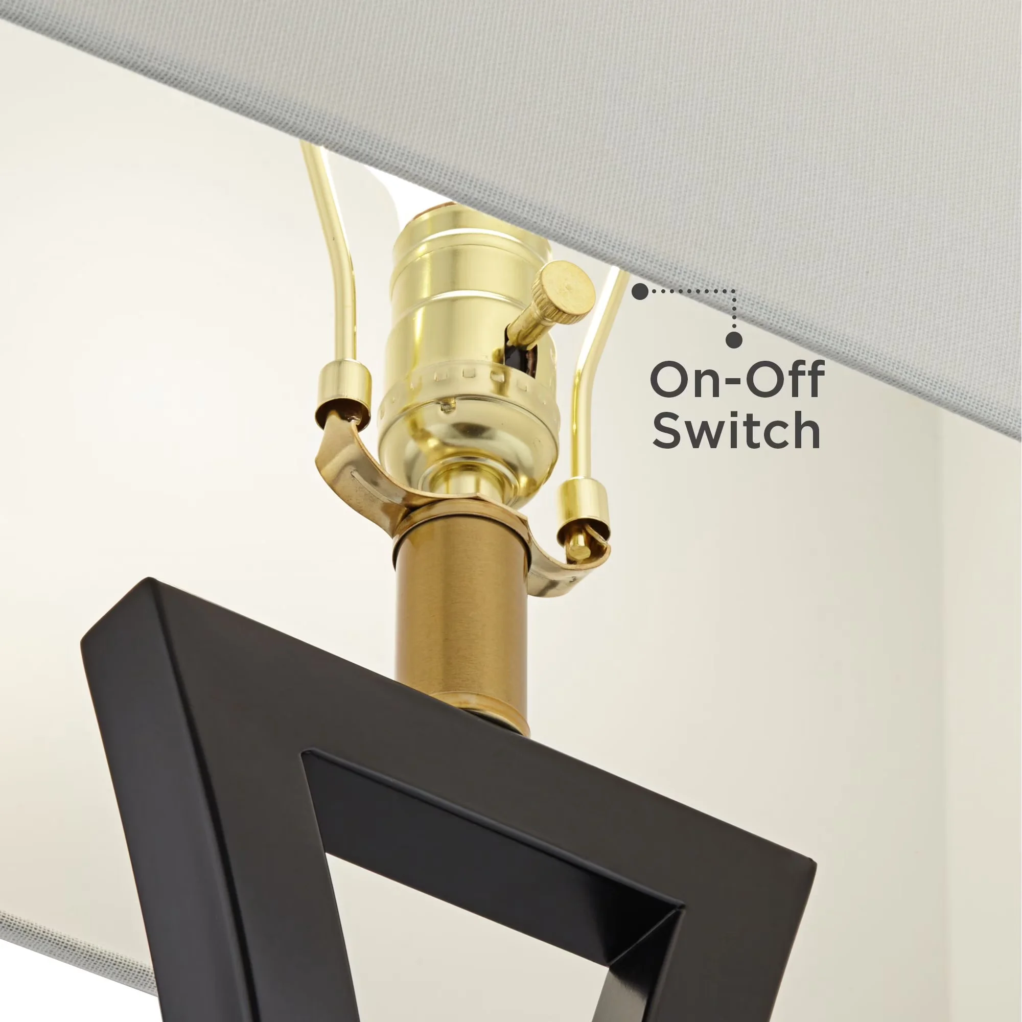 Innovative Lamp Set with Modern, Roxie Modern Table Lamps of 2 - Metal Black Model 6EA340