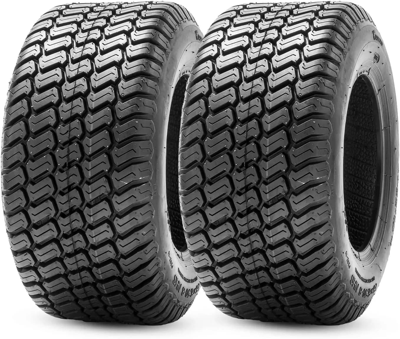 Lawn Mower Tire Premium with Tubeless - Black 50-8 - Sleek Profile Model 542723