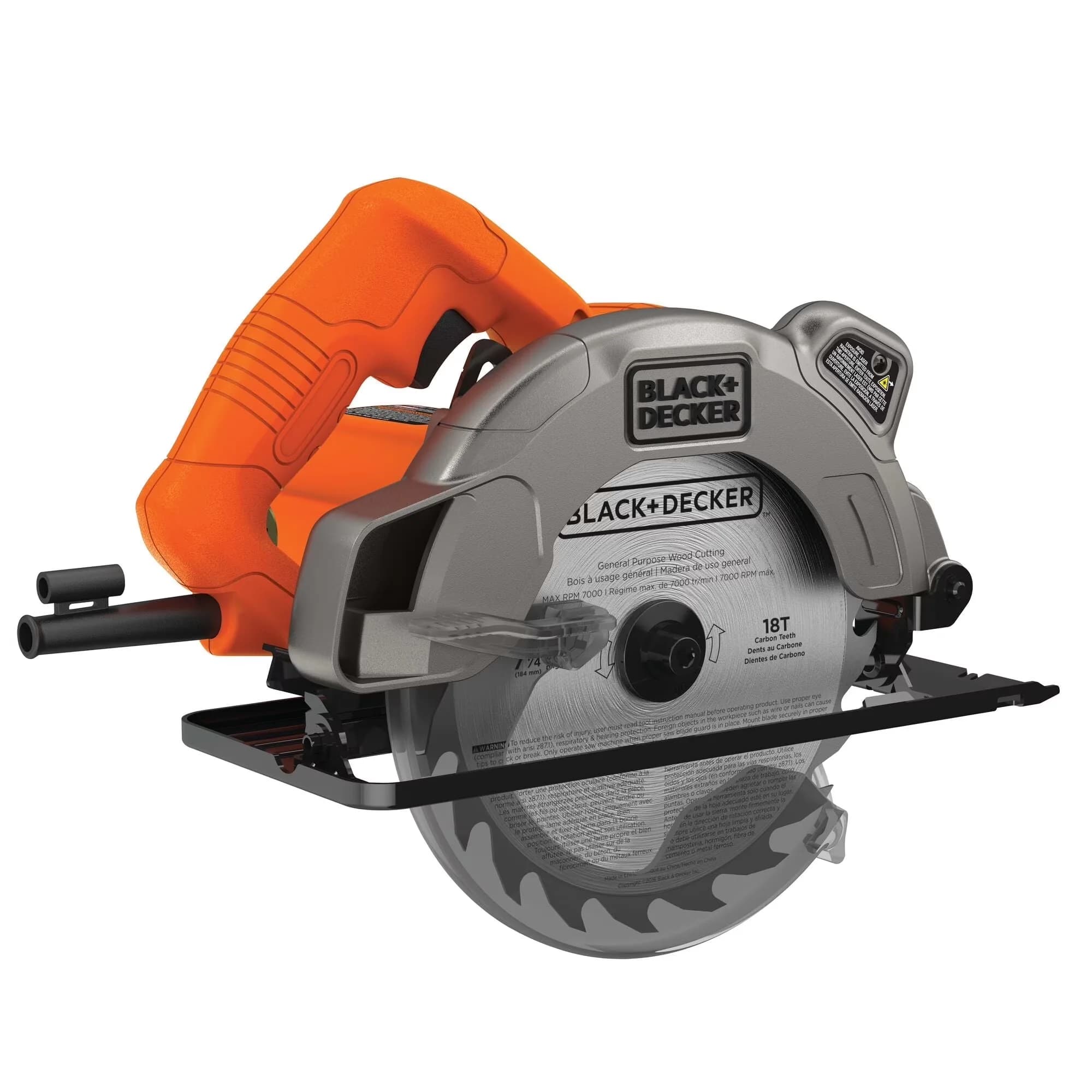 Power Saw Versatile with Ergonomic Design, Adjustable, 7-1/4-Inch Circular - Multicolor Model 30E8F6