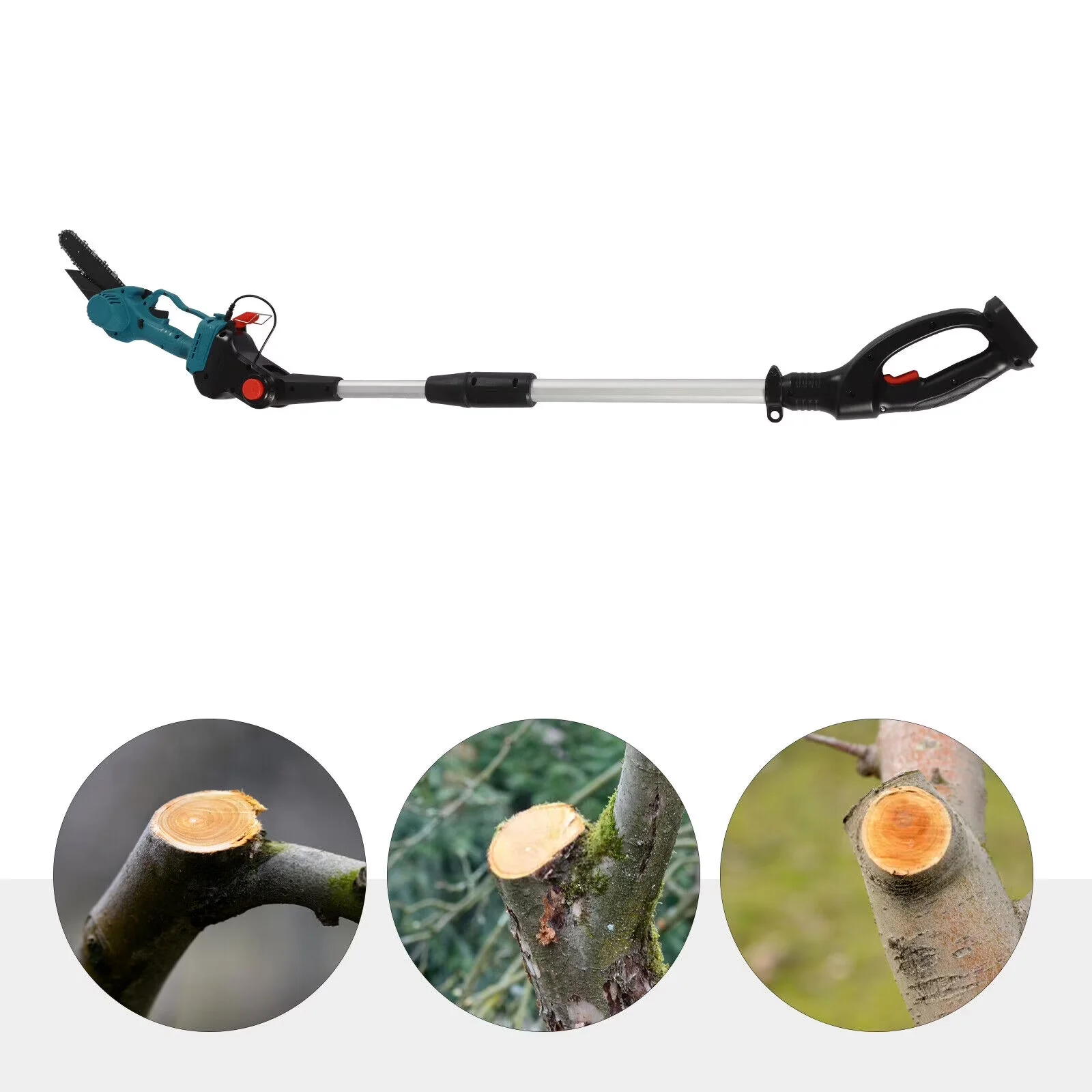 Versatile Pole Saw with Battery, 18V - Blue - Easy to Use Model EDCFFB