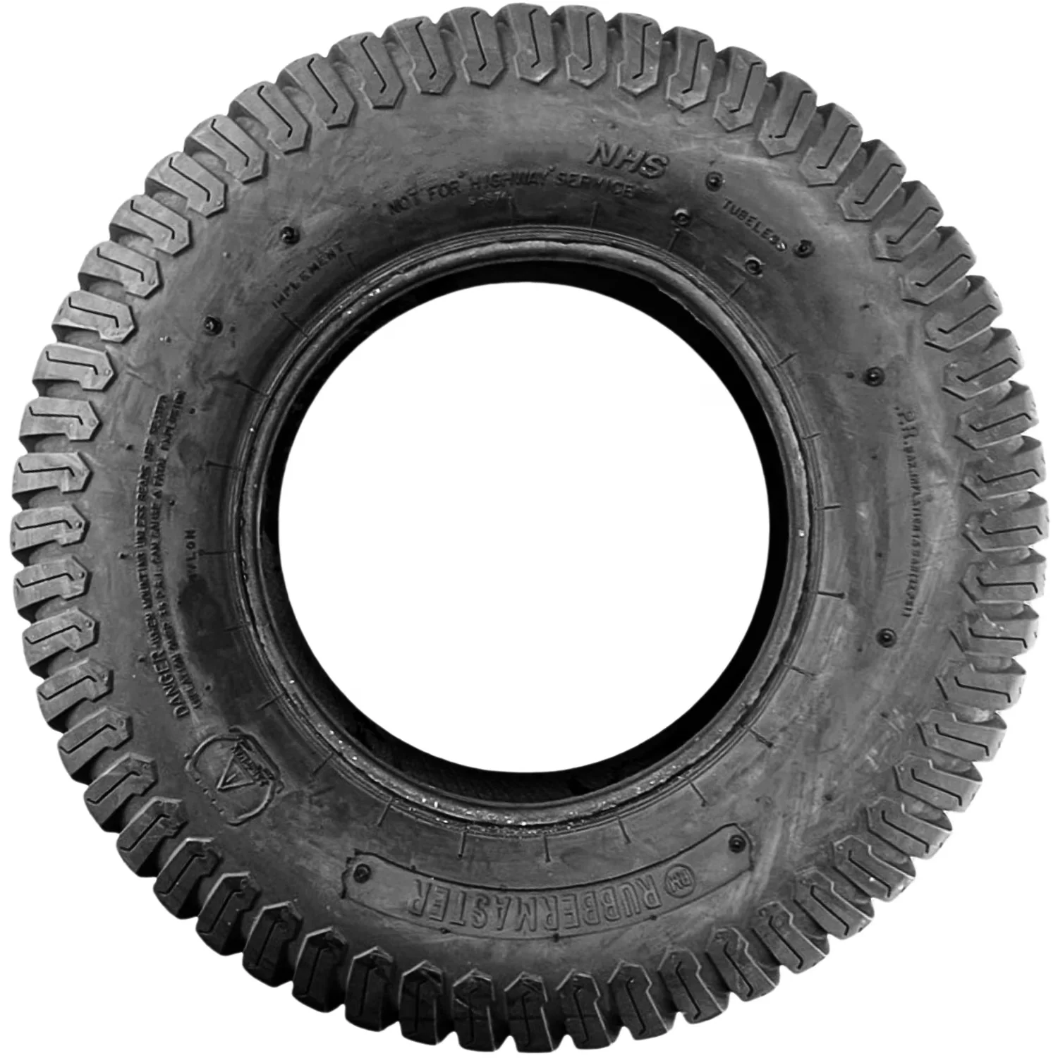 Lawn Mower Tire Premium with Low Maintenance, Wet Or Dry, S374 20X10.00-8 86A6 4 Ply and Garden - Model 159F20