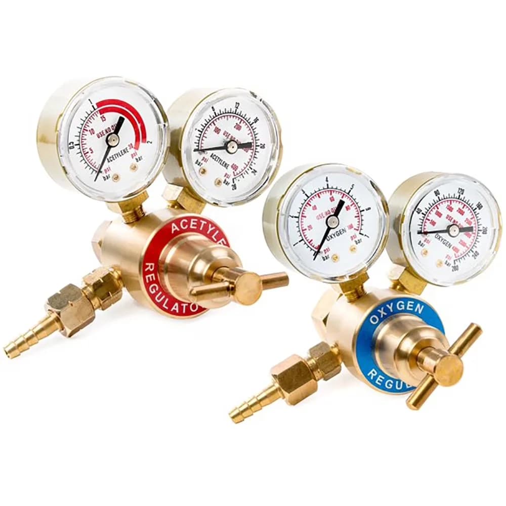 Quality Air Tools Compressor with Compatible with most Victor Type Kit., Made of solid brass. - Brass Model AEF3E0