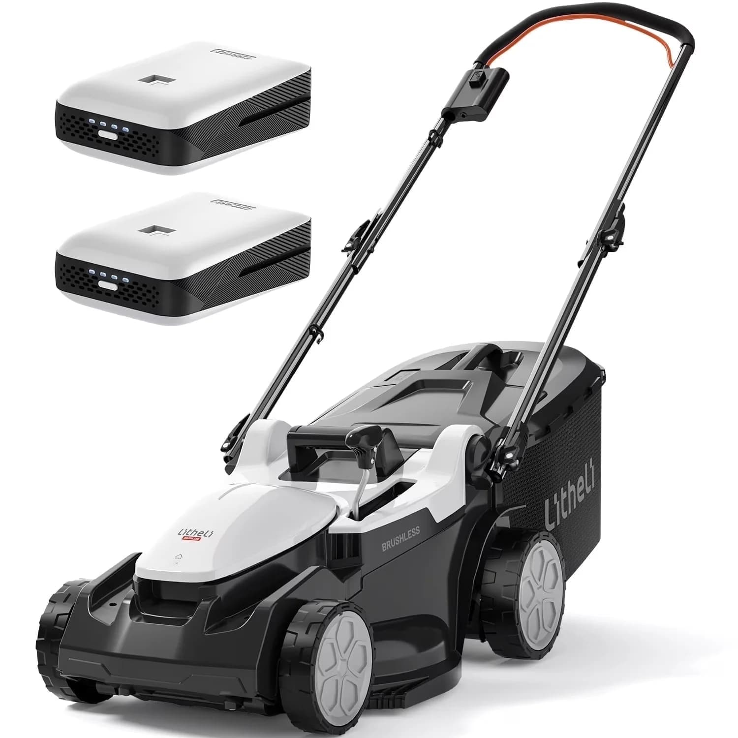 Push Mower Essential with Battery, 20V, Adjustable Cutting Height for Everyday Use - Model 1C64DB