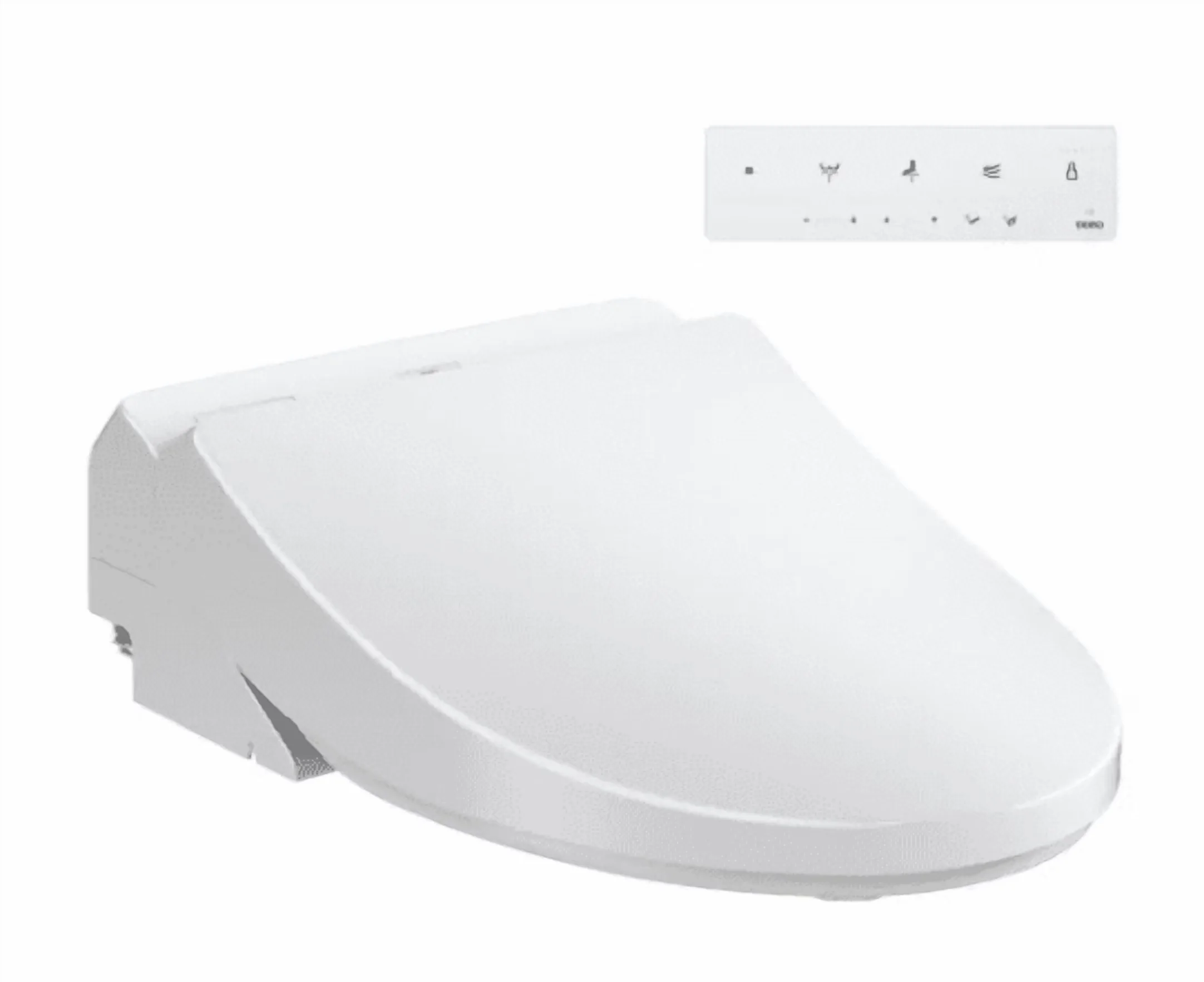 Professional Toilet Seats And Lid with Heated, Self-Cleaning - Plastic White Model 837312