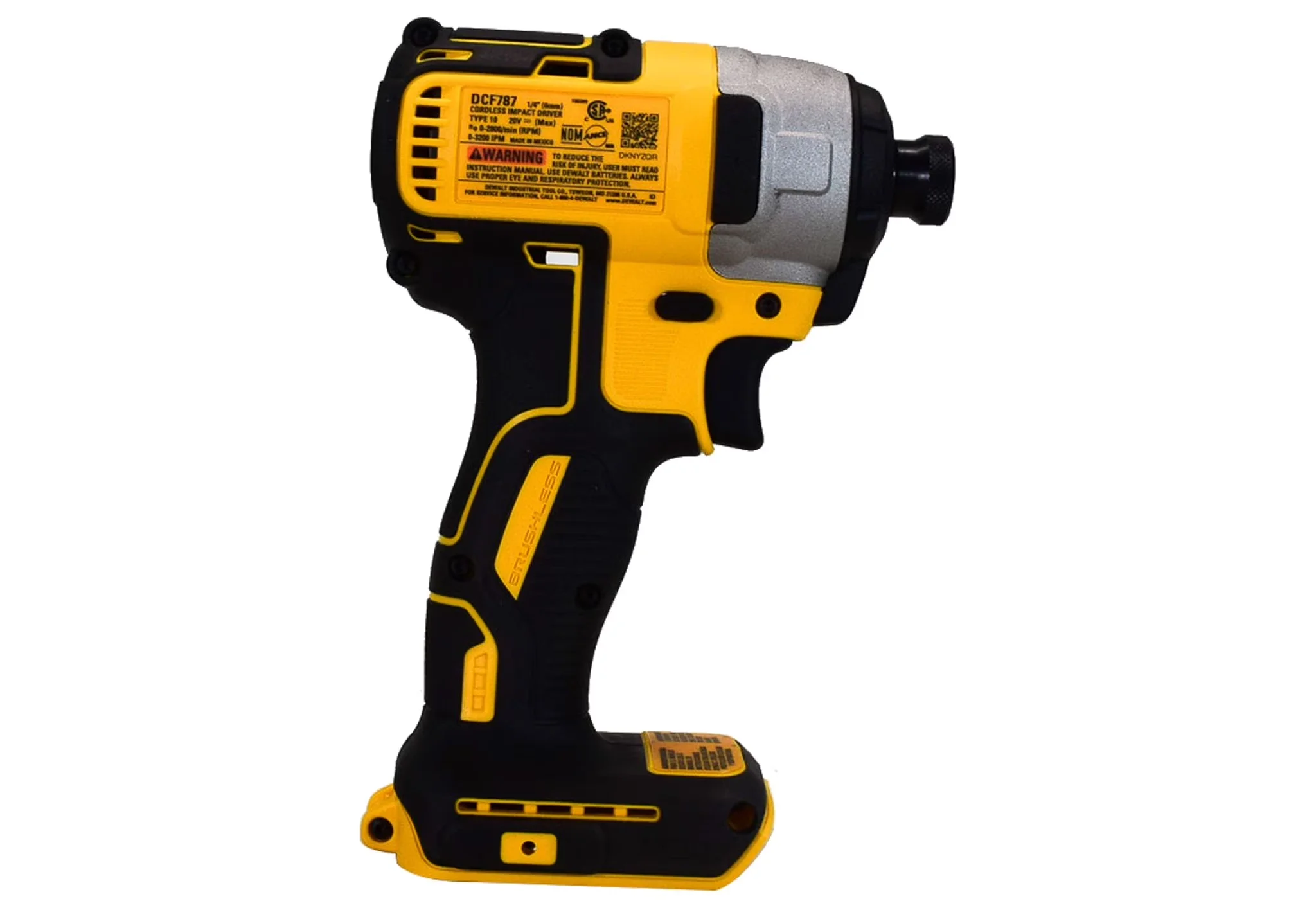 Stylish Drills Driver with Battery, 20V, Variable Speed - DCF787E1 - Professional Series Model 04ACFE