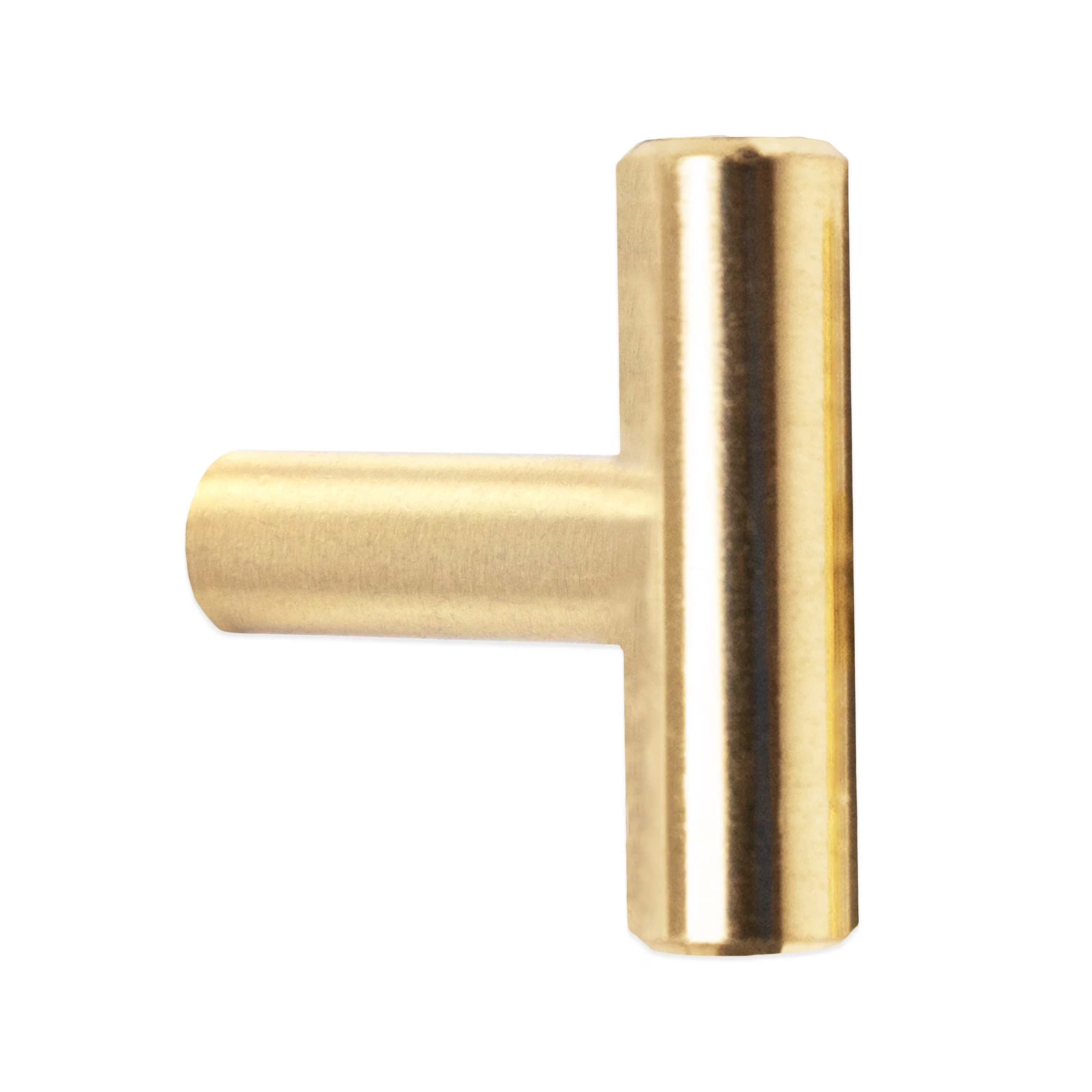 Premium Kitchen Renovation with Pre-Drilled Holes, Easy Installation, Modern bar knob shape - Steel Gold Model 9C4D16