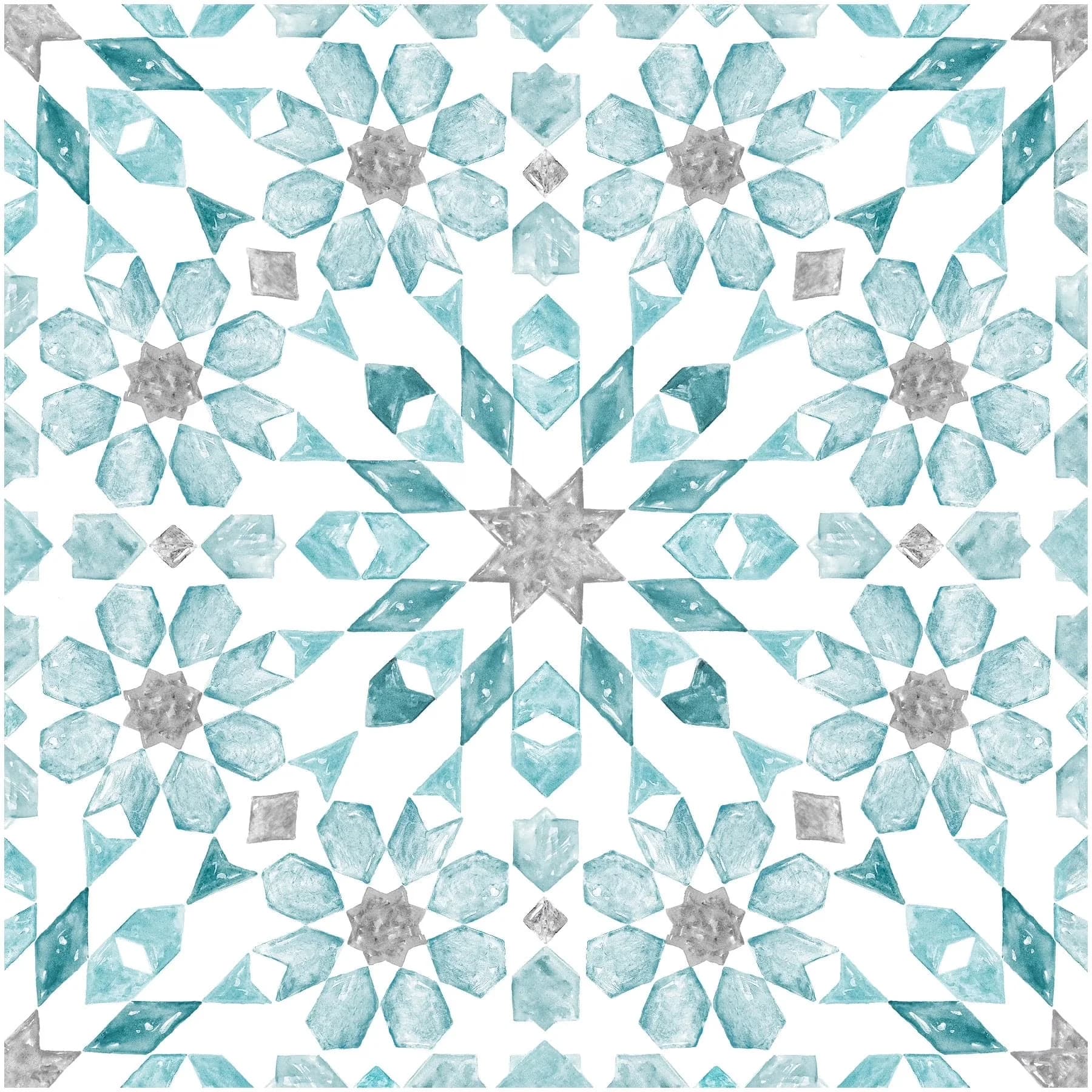 Reliable Grey Vinyl Flooring Vinyl Plank Flooring with Easy Installation, Residential use - Vinyl Blue Model FEA517