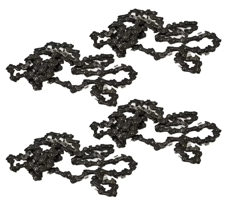 Reliable Chainsaw with 4 Pack Chain #, Please refer to list for compatibility. - Black Model B4EEBE