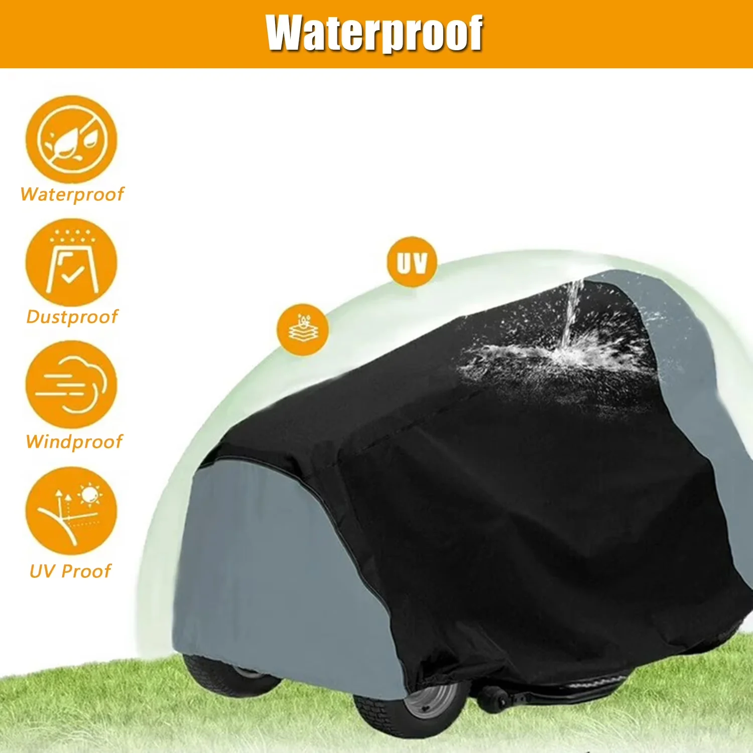 Compact Replacement Parts Accessory with Waterproof, Heavy Duty - Black 600D Polyester Oxford Model 5BCFF8