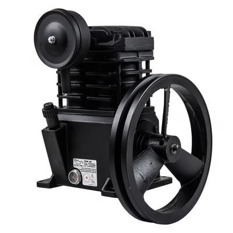 Modern Air Tools Compressor with 2HP Replacement Pump, Exhaust Threads: 3/8" FNPT - Cast Iron Black Model 438381