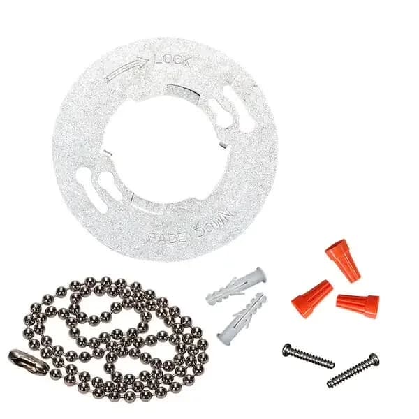 Ceiling Lights Fixture Classic with LED, Dimmable - White Durable Acrylic White Model D1AB3F
