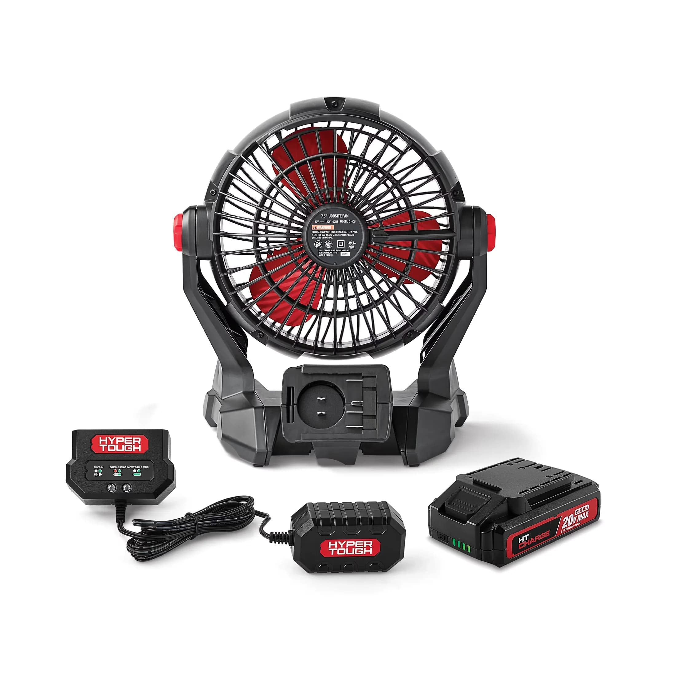 Professional Fans In Cooling with Adjustable Height, C1005 - Black Metal Model 6B591B