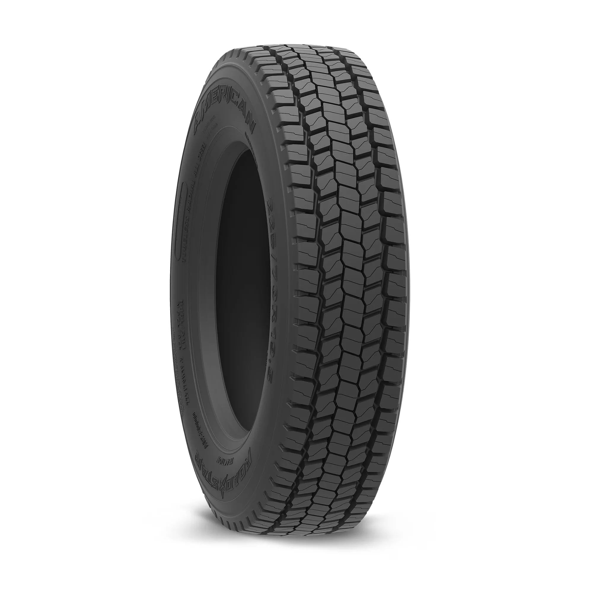 Truck Tire Efficient with Fits Multiple Makes And Models, Sidewall style: Black Sidewall - Model 87F49B