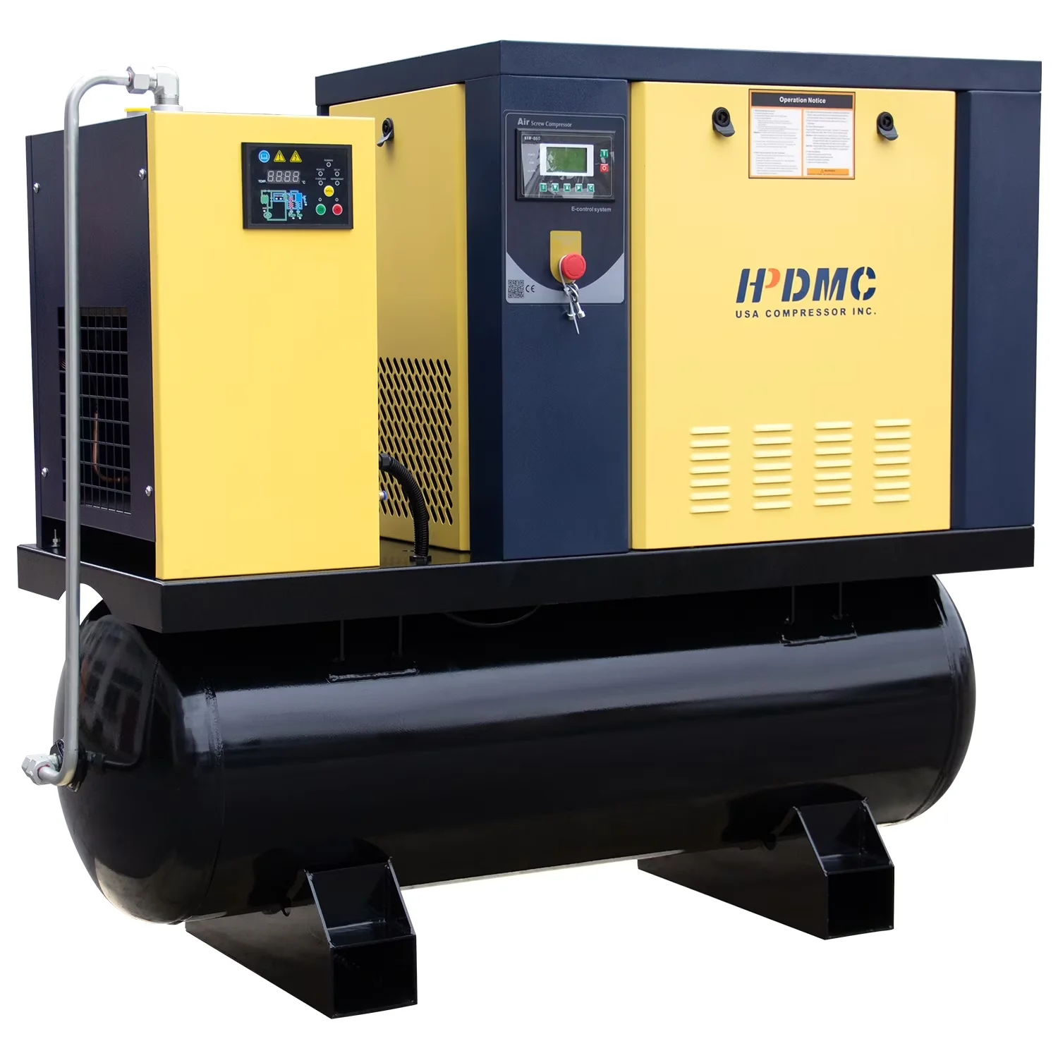 Air Tools Compressor Efficient with 230V, Easy To Operate, Pause Function - Yellow Metal Model 90E44D