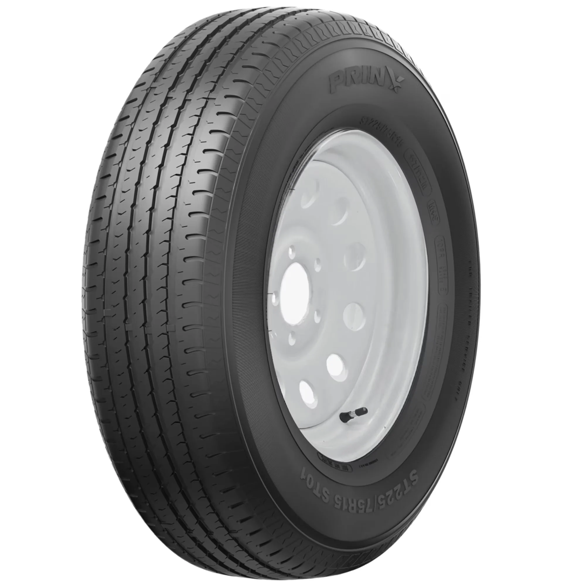 Quality Trailer Tire with Fits Multiple Makes And Models, ST01 ST205/75R15 107/102M D - Model A0EF41
