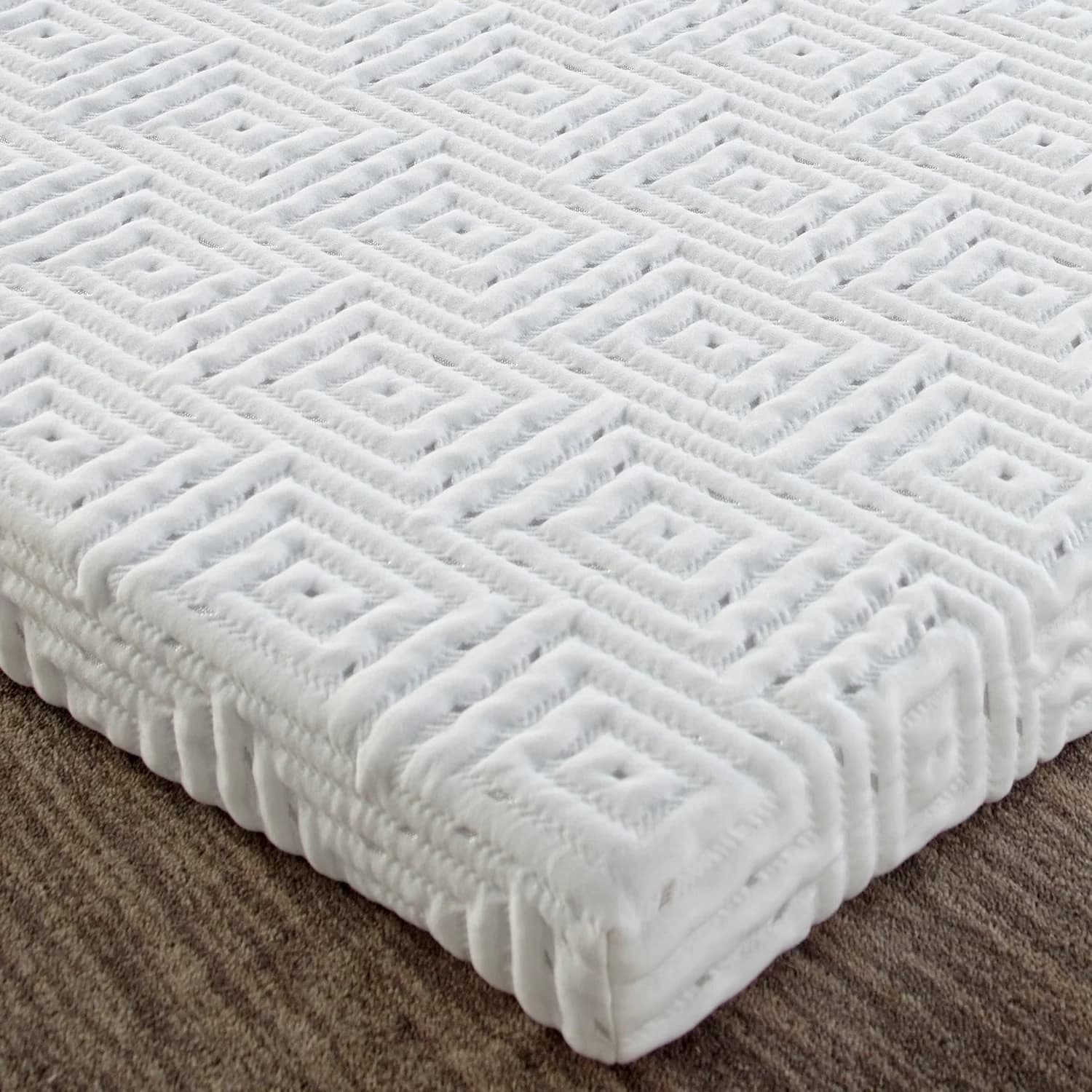 Durable Mattresses Accessory with 3" Memory Foam Mattress, Roll-up Guest Bed - Memory Foam, Nylon White Model A73AA2